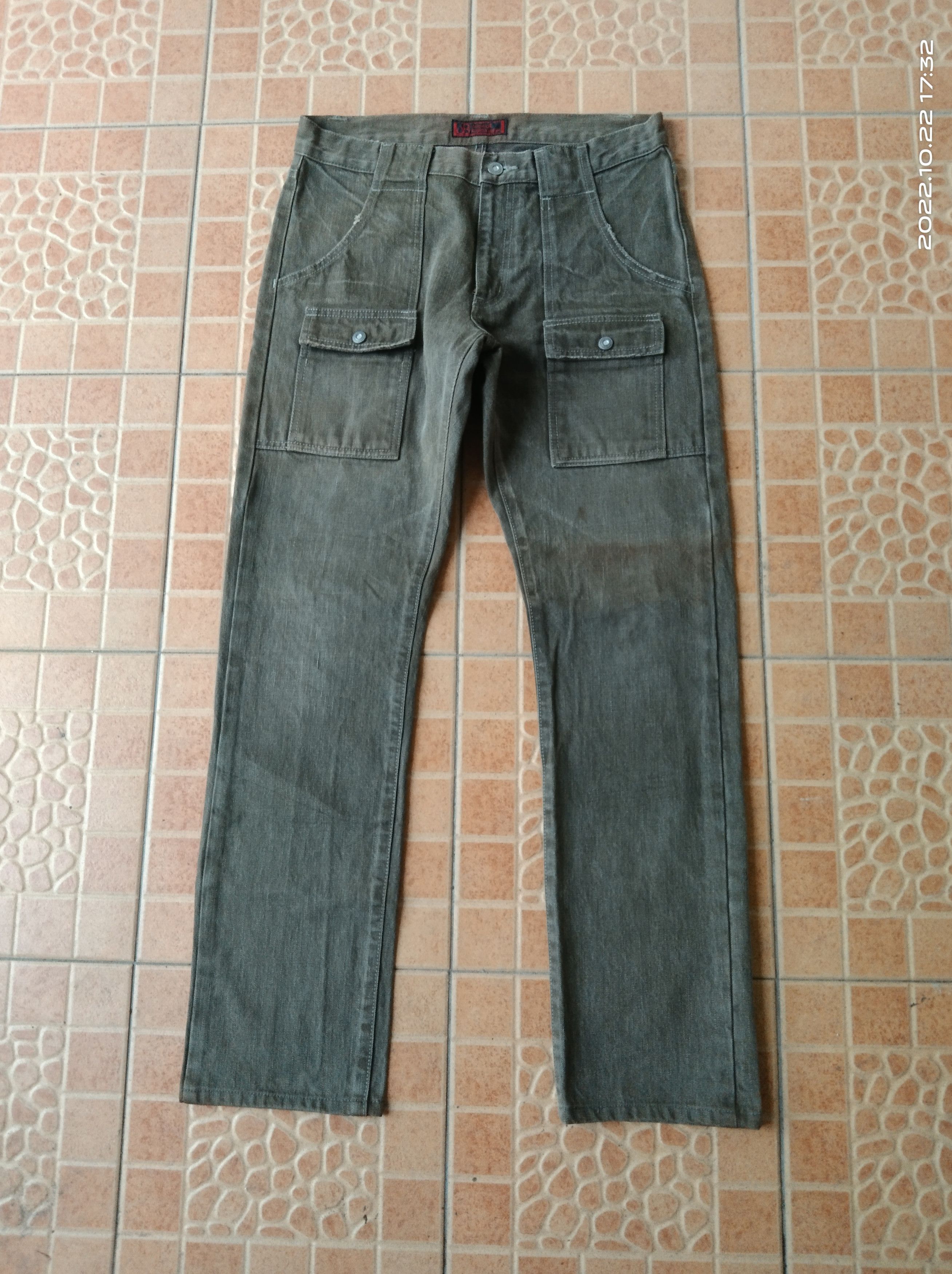 KOJIMA GENES DiSTRESSED BUSHPANTS JOHNBULL KOJIMA JAPAN Size US 31 - 2 Thumbnail