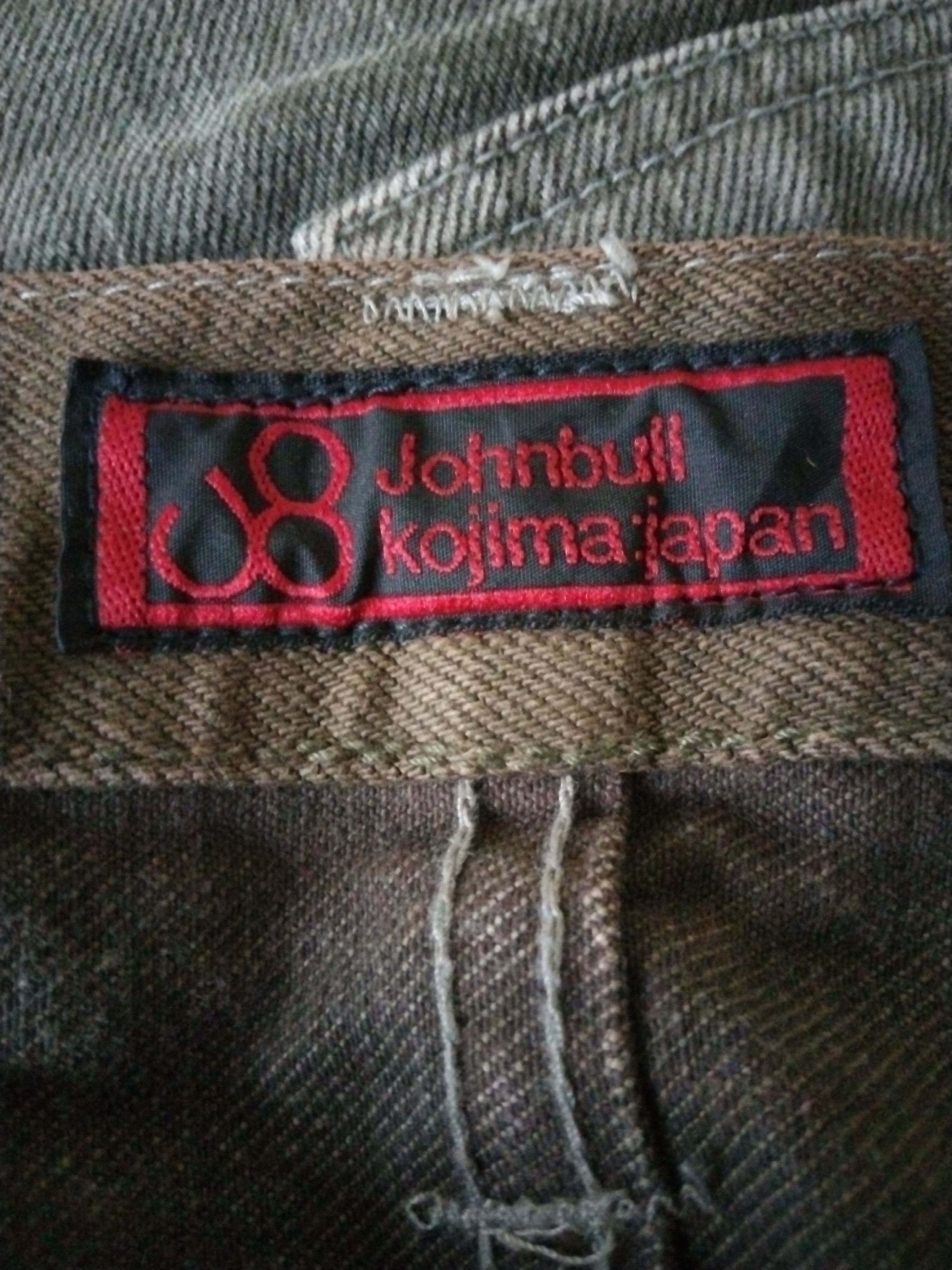 KOJIMA GENES DiSTRESSED BUSHPANTS JOHNBULL KOJIMA JAPAN Size US 31 - 8 Thumbnail
