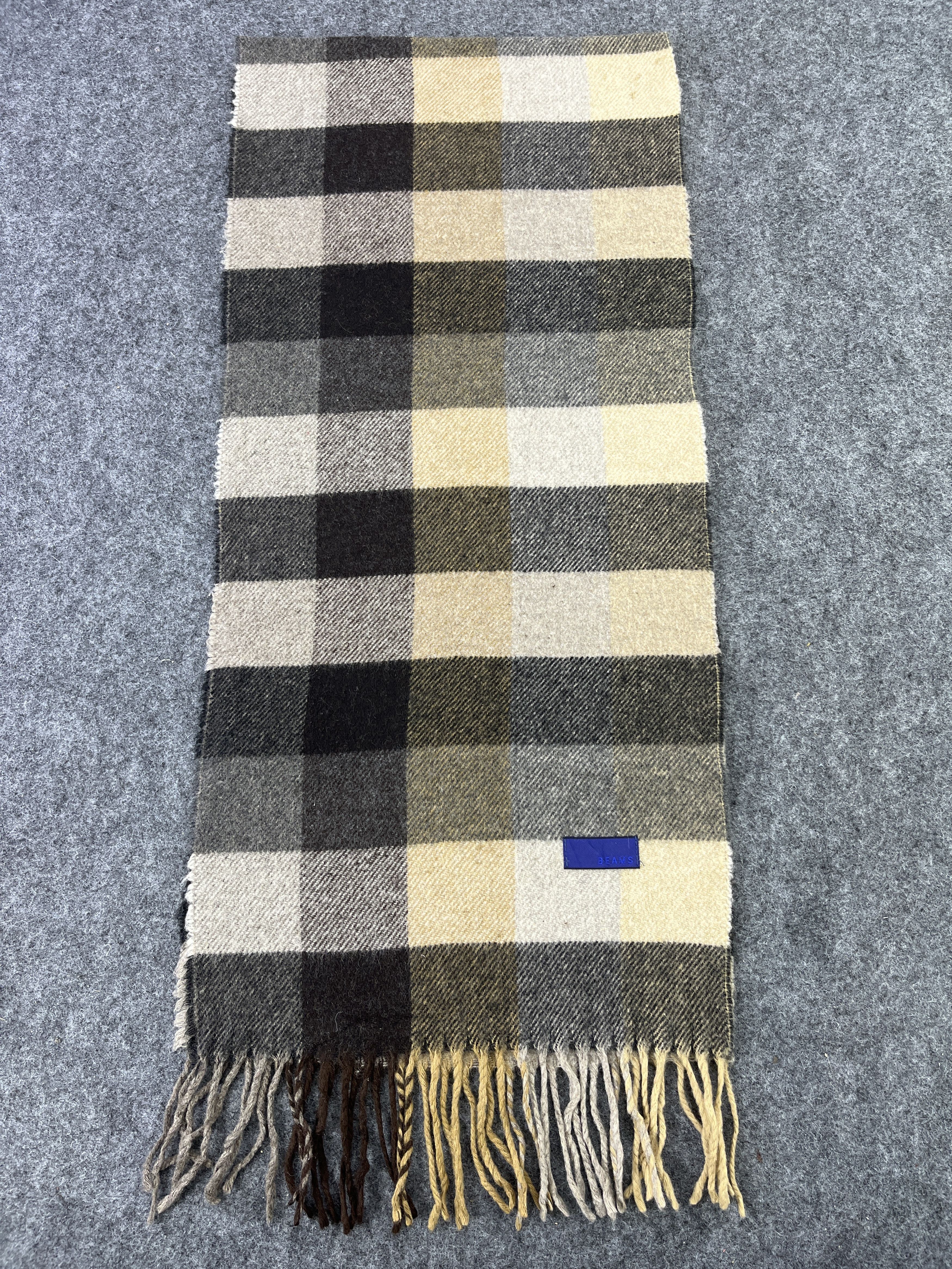 Beams Plus × Vintage BEAMS PLUS SCARVES / MUFFLER / NECKWEAR T356 Size ONE SIZE - 4 Thumbnail