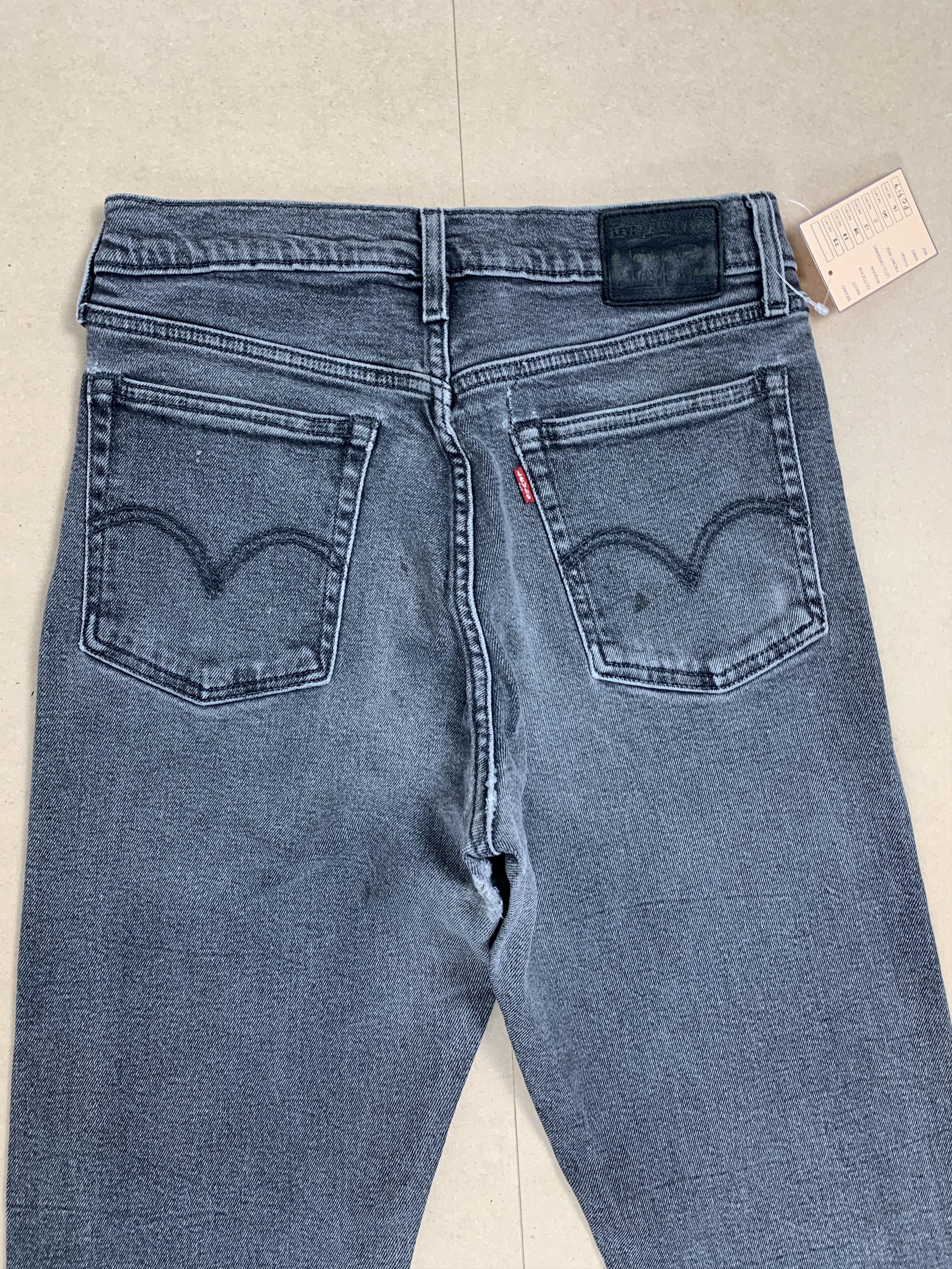 Levi's Vintage Levis 501 Faded Black Jeans Size US 28 / EU 44 - 6 Thumbnail