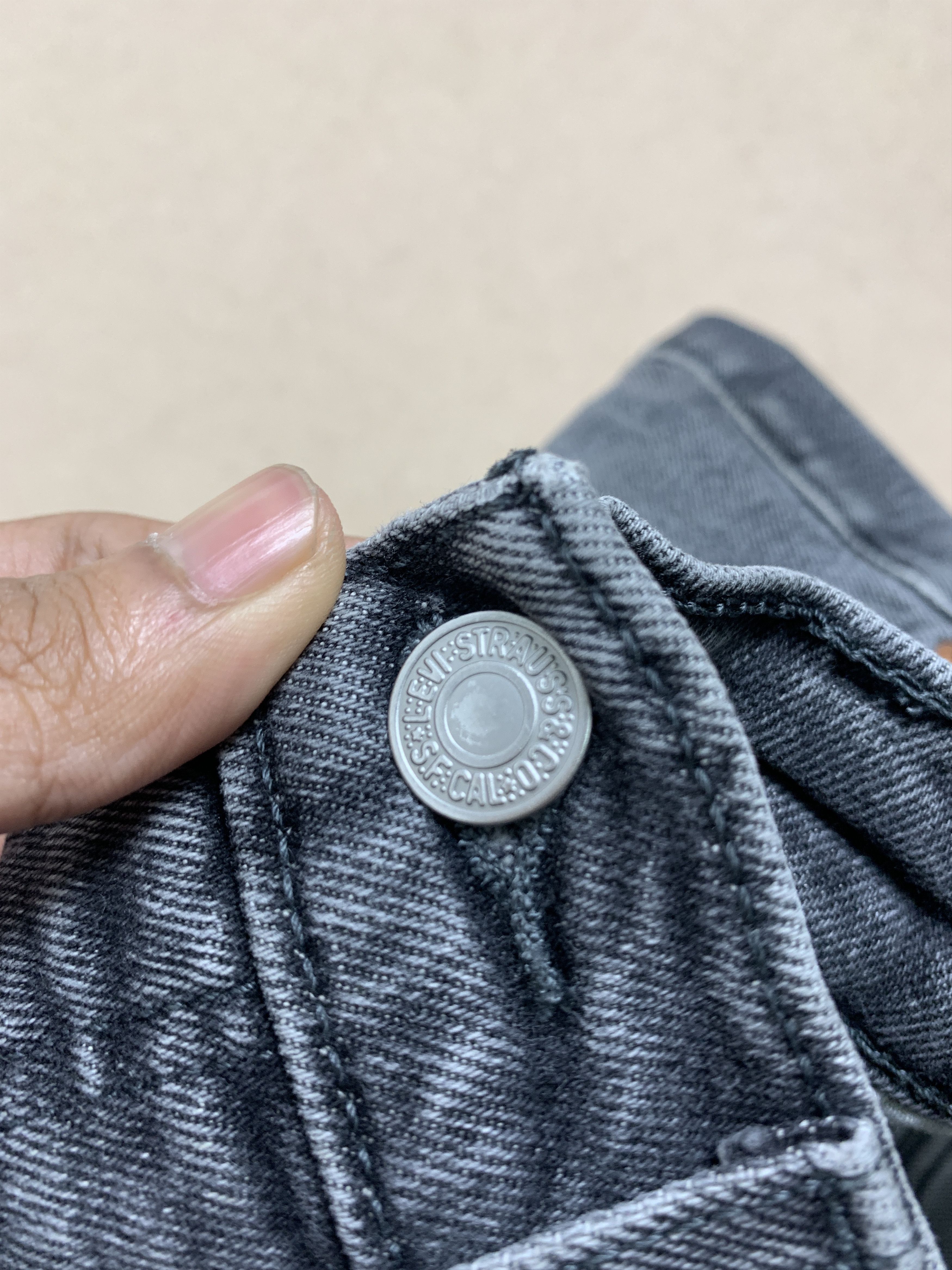 Levi's Vintage Levis 501 Faded Black Jeans Size US 28 / EU 44 - 16 Thumbnail