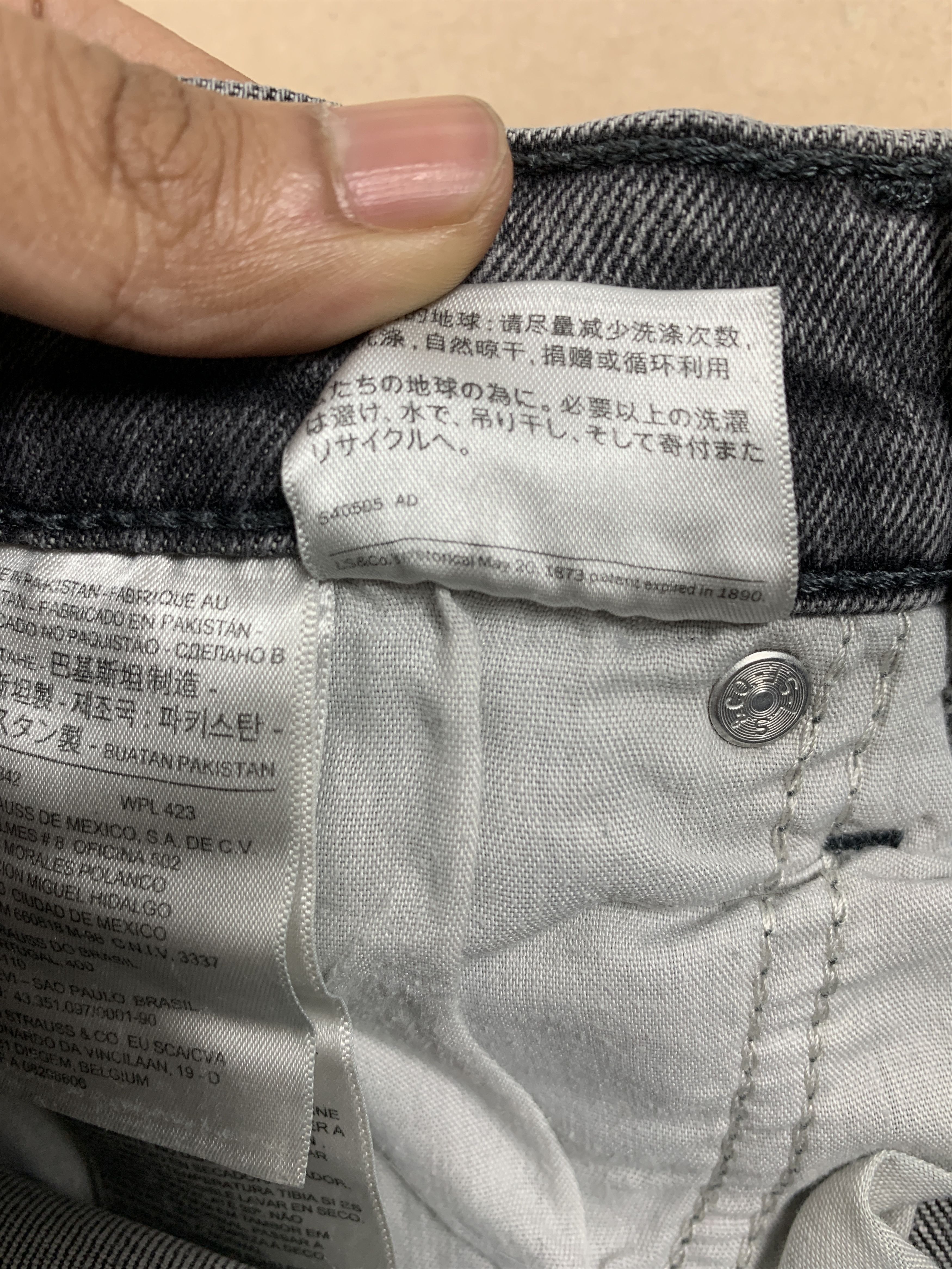 Levi's Vintage Levis 501 Faded Black Jeans Size US 28 / EU 44 - 10 Thumbnail