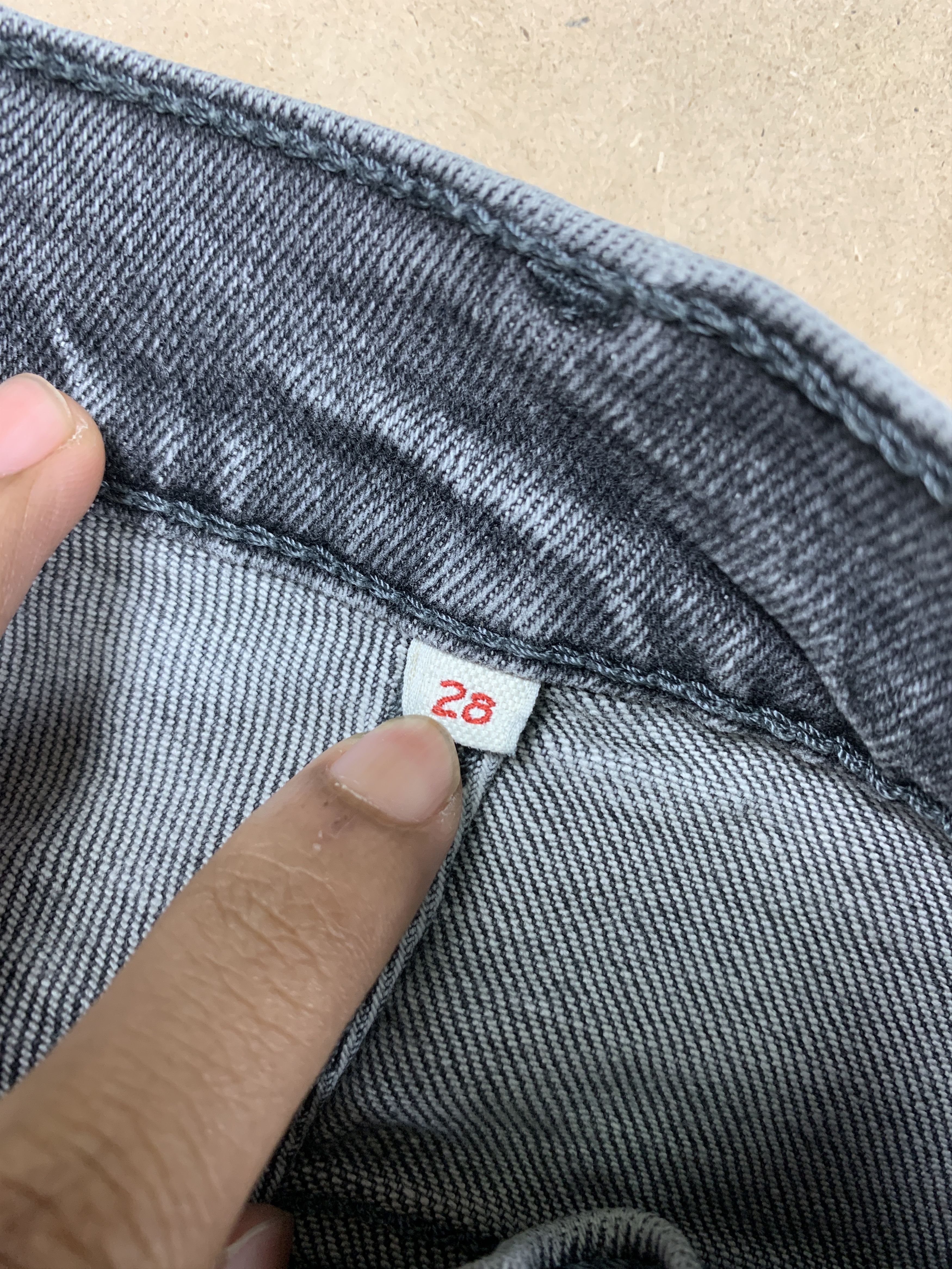 Levi's Vintage Levis 501 Faded Black Jeans Size US 28 / EU 44 - 15 Thumbnail