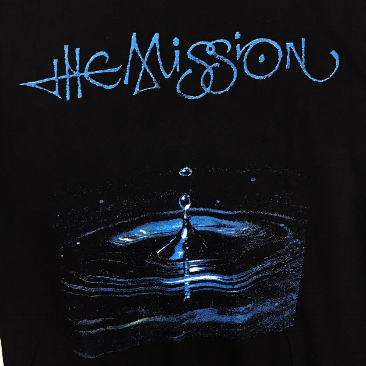 Band Tees Dry rot Vintage 90s The Mission Hand Across The UK Tour Size US L / EU 52-54 / 3 - 4 Thumbnail