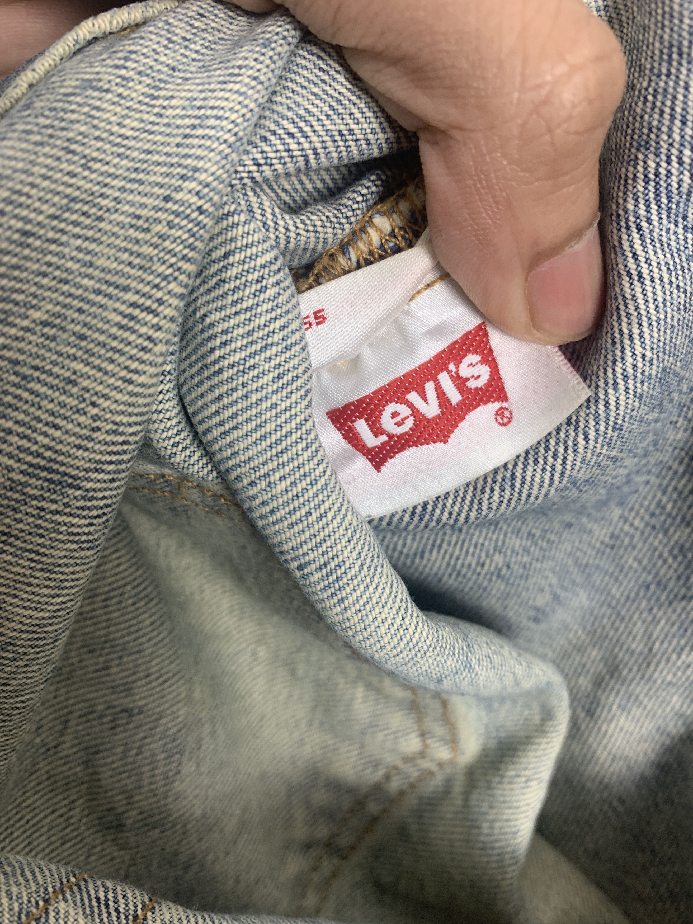 Levi's Vintage Levis 501 Straight Cut Faded Mid Wash Jeans P0333 Size US 30 / EU 46 - 10 Thumbnail