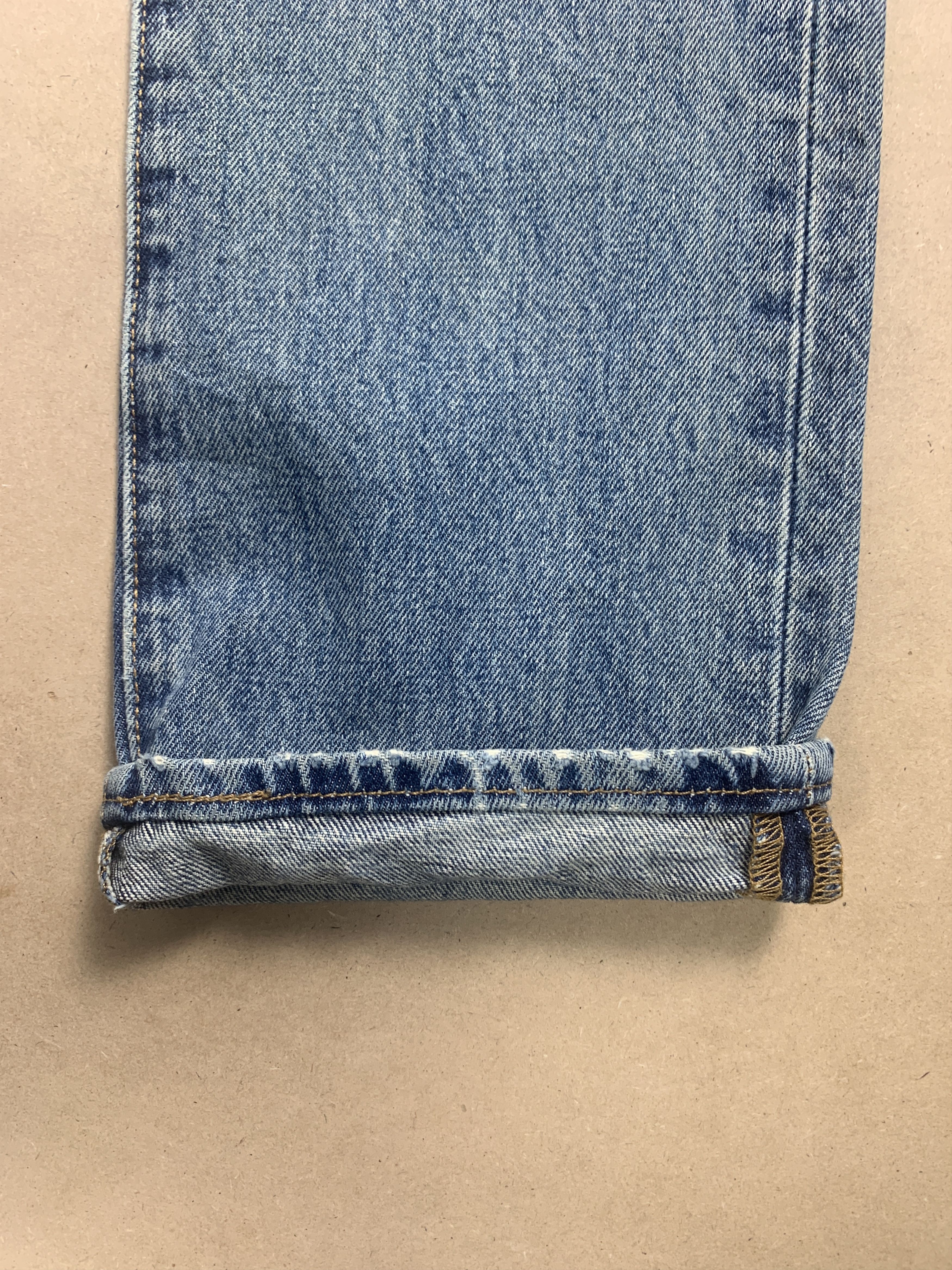 Levi's Vintage Levis 501 Straight Cut Faded Mid Wash Jeans P0333 Size US 30 / EU 46 - 4 Thumbnail