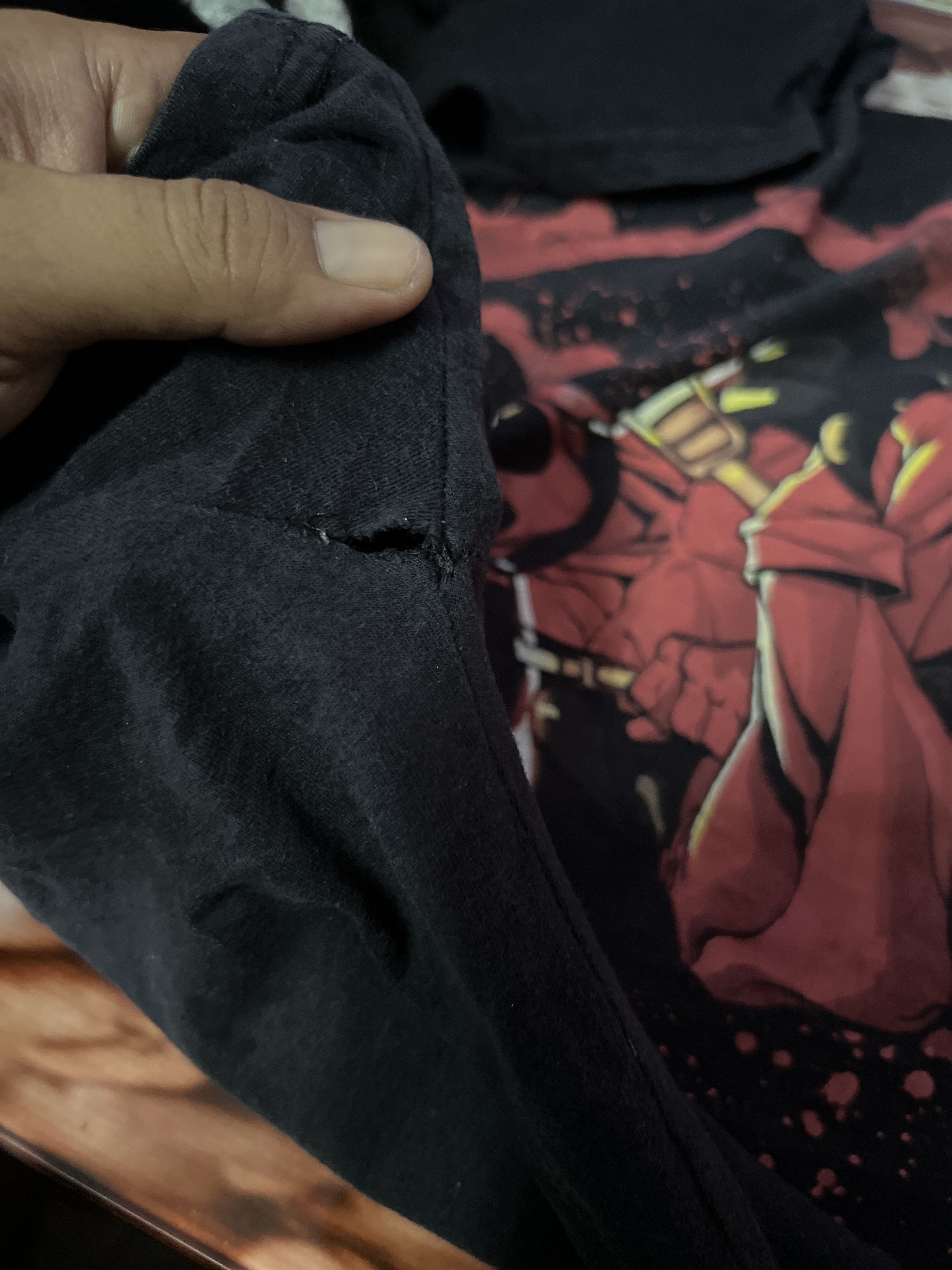 Marvel Comics 🔥Big Printed Marvel Deadpool Tees Size US M / EU 48-50 / 2 - 13 Thumbnail