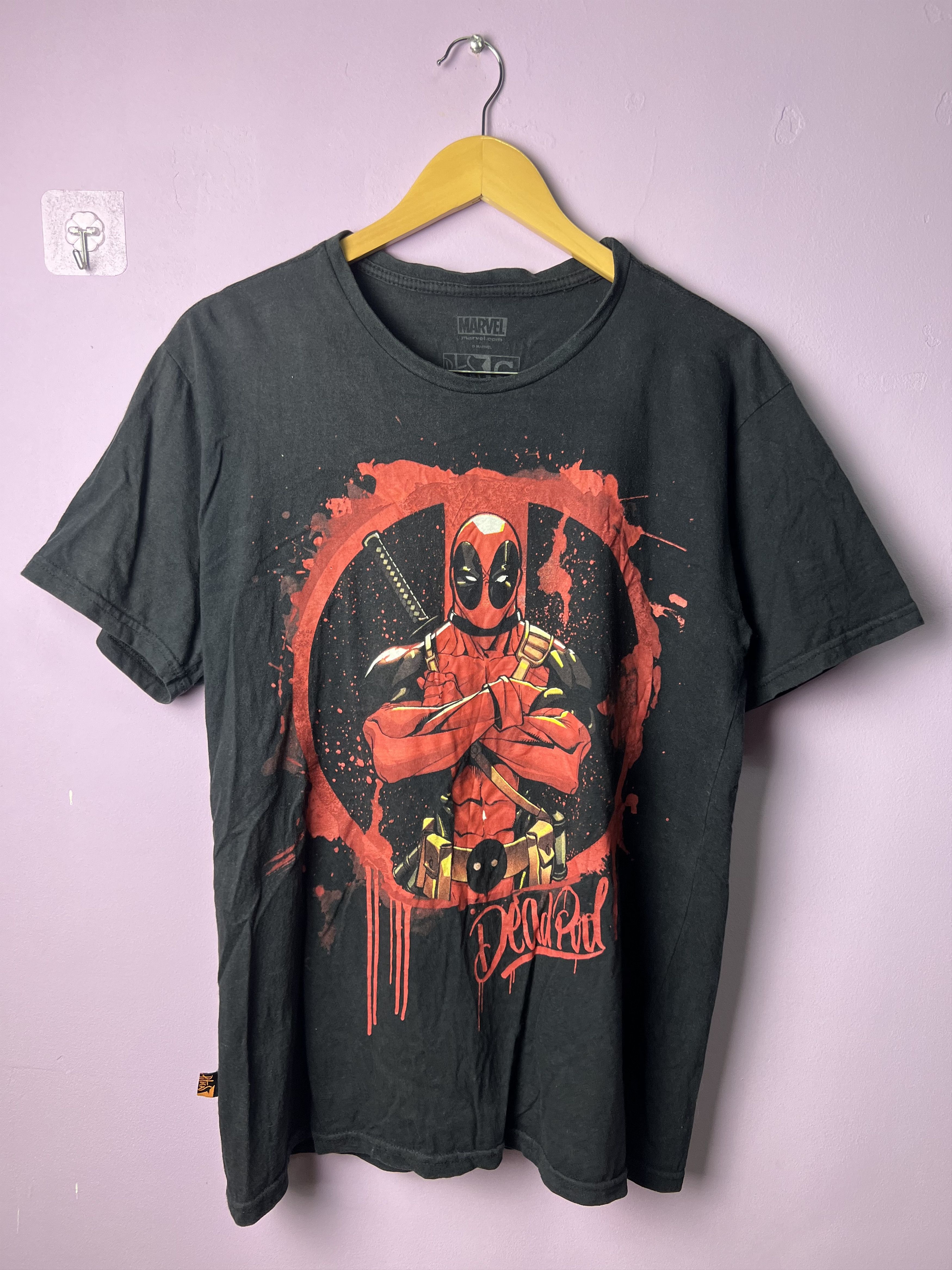 Marvel Comics 🔥Big Printed Marvel Deadpool Tees Size US M / EU 48-50 / 2 - 1 Thumbnail