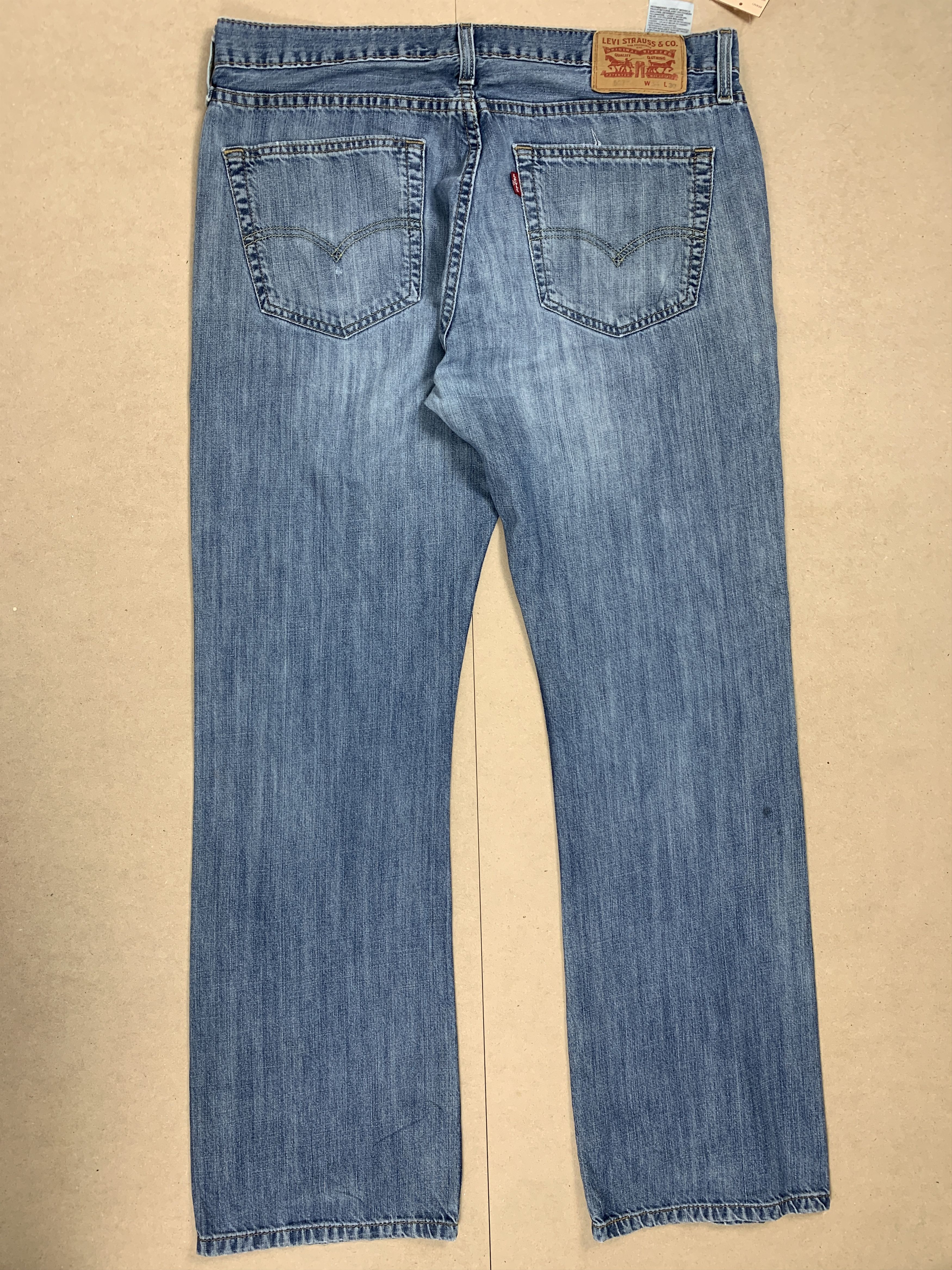 Levi's Vintage Levi's 527 Slim Bootcut Flared Faded Jeans P0097 Size US 34 / EU 50 - 5 Thumbnail