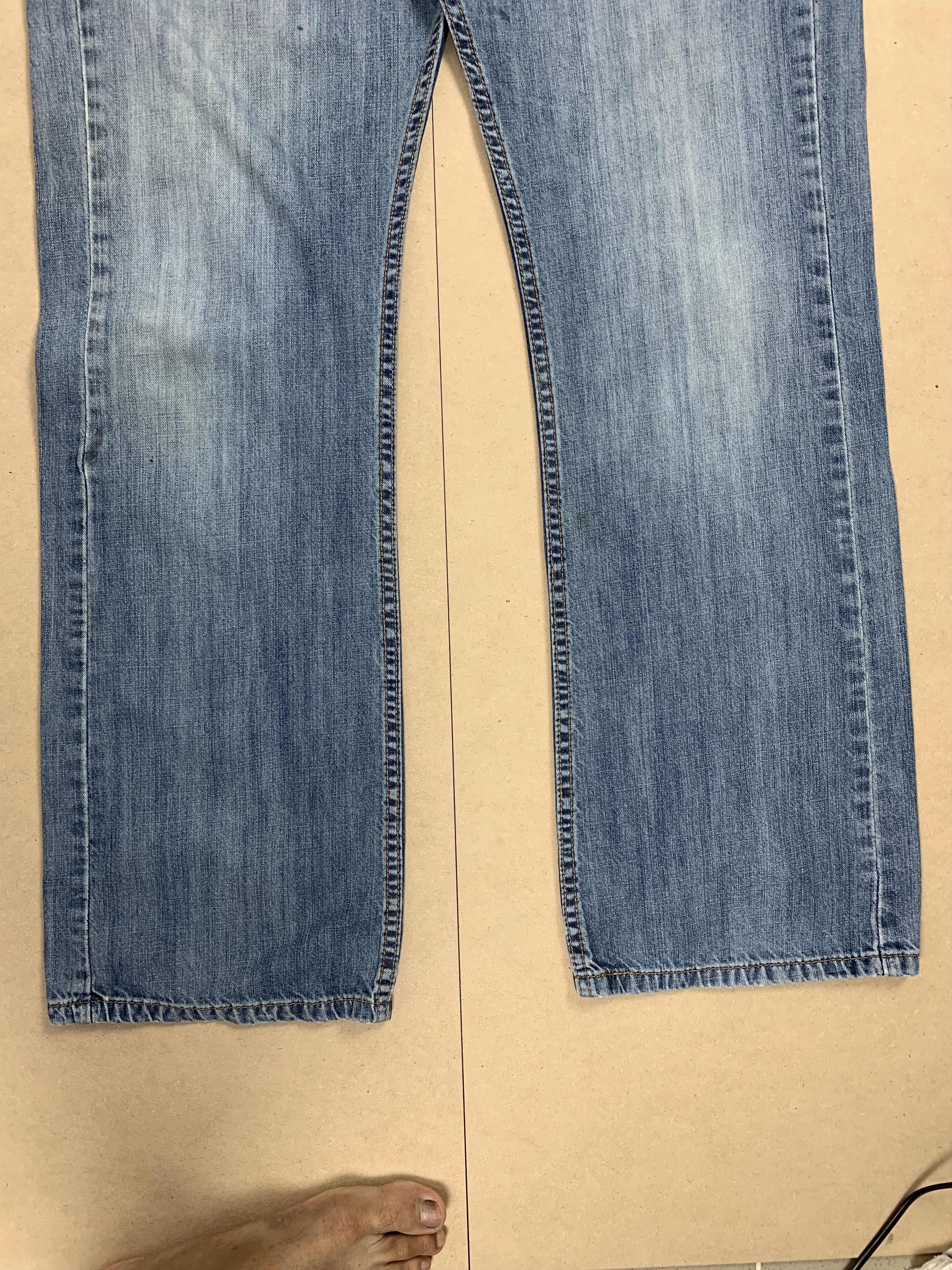 Levi's Vintage Levi's 527 Slim Bootcut Flared Faded Jeans P0097 Size US 34 / EU 50 - 3 Thumbnail