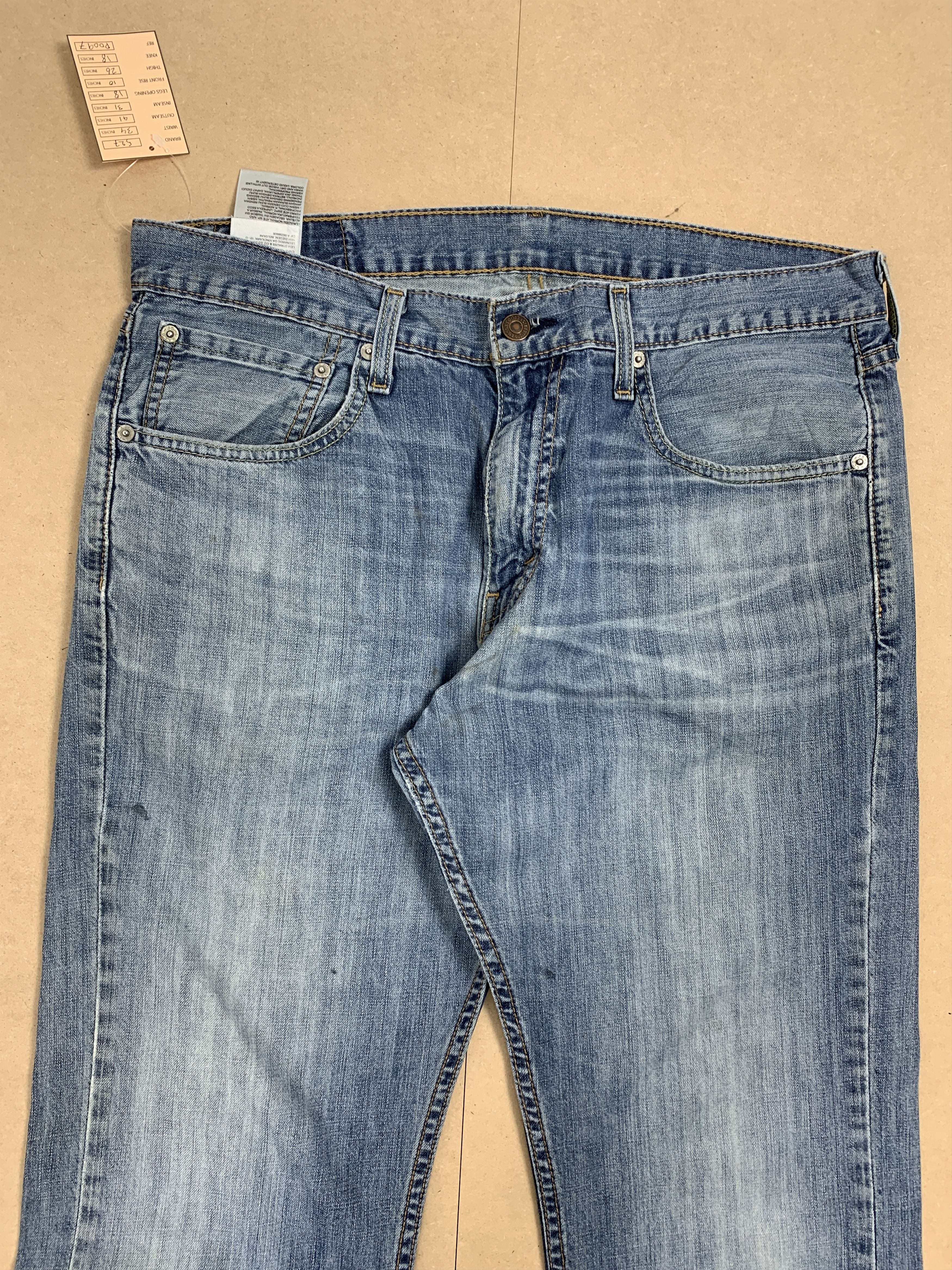 Levi's Vintage Levi's 527 Slim Bootcut Flared Faded Jeans P0097 Size US 34 / EU 50 - 2 Thumbnail