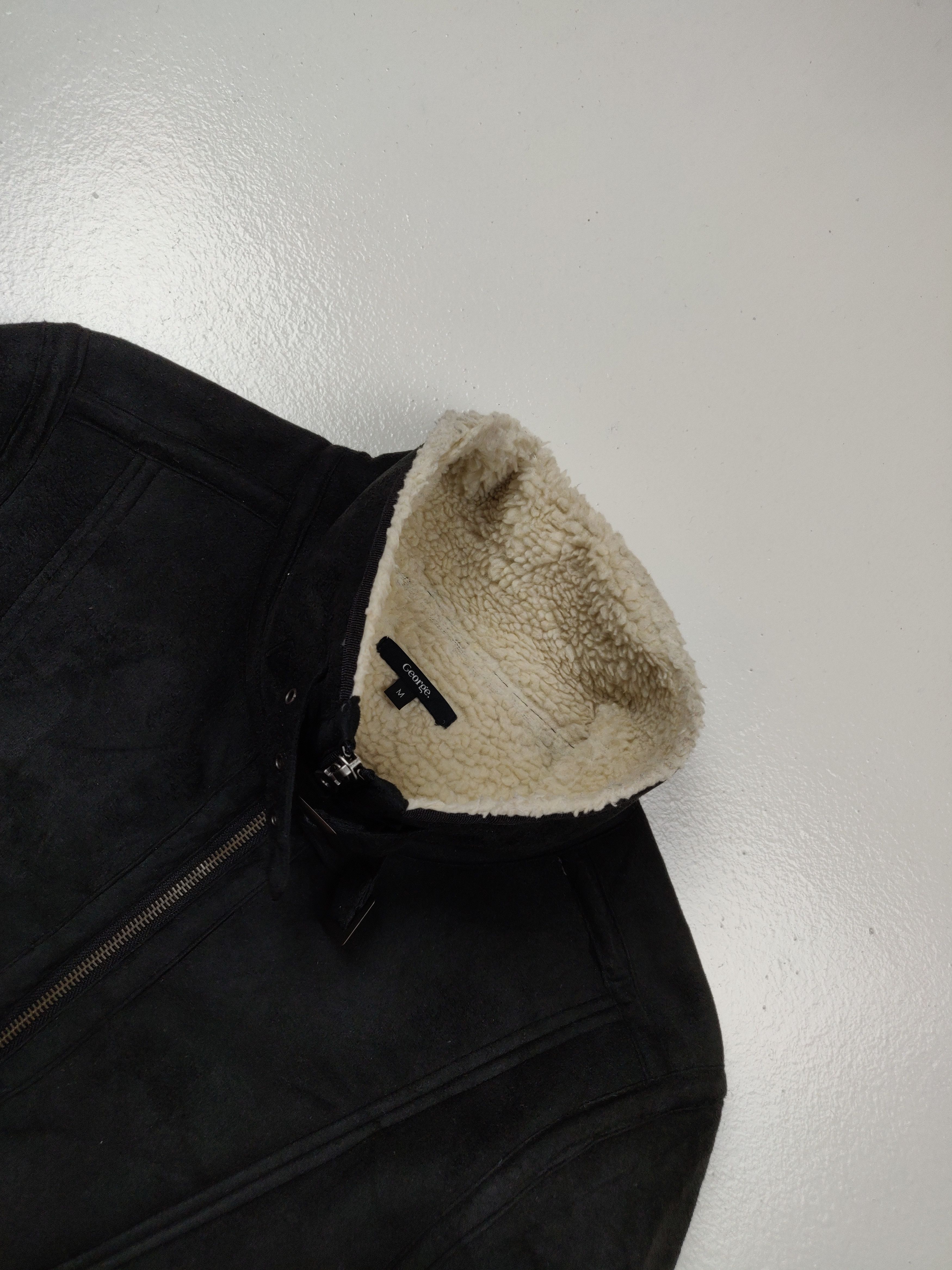 George Vintage George Velvet B3 Like Jacket Coat Outerwear Size US M / EU 48-50 / 2 - 2 Thumbnail