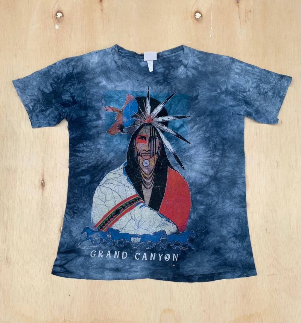 Vintage Vintage Tee D - 15 native american Size US XL / EU 56 / 4 - 1 Thumbnail