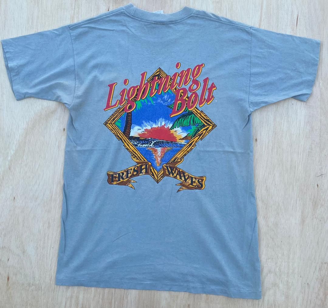 Vintage vintage tee C2 Lightning Bolt Size US L / EU 52-54 / 3 - 1 Thumbnail