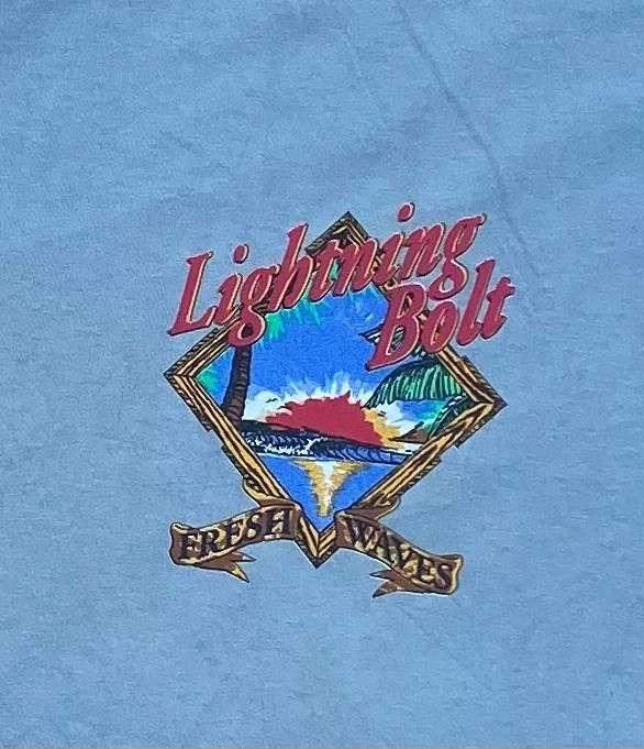 Vintage vintage tee C2 Lightning Bolt Size US L / EU 52-54 / 3 - 3 Thumbnail