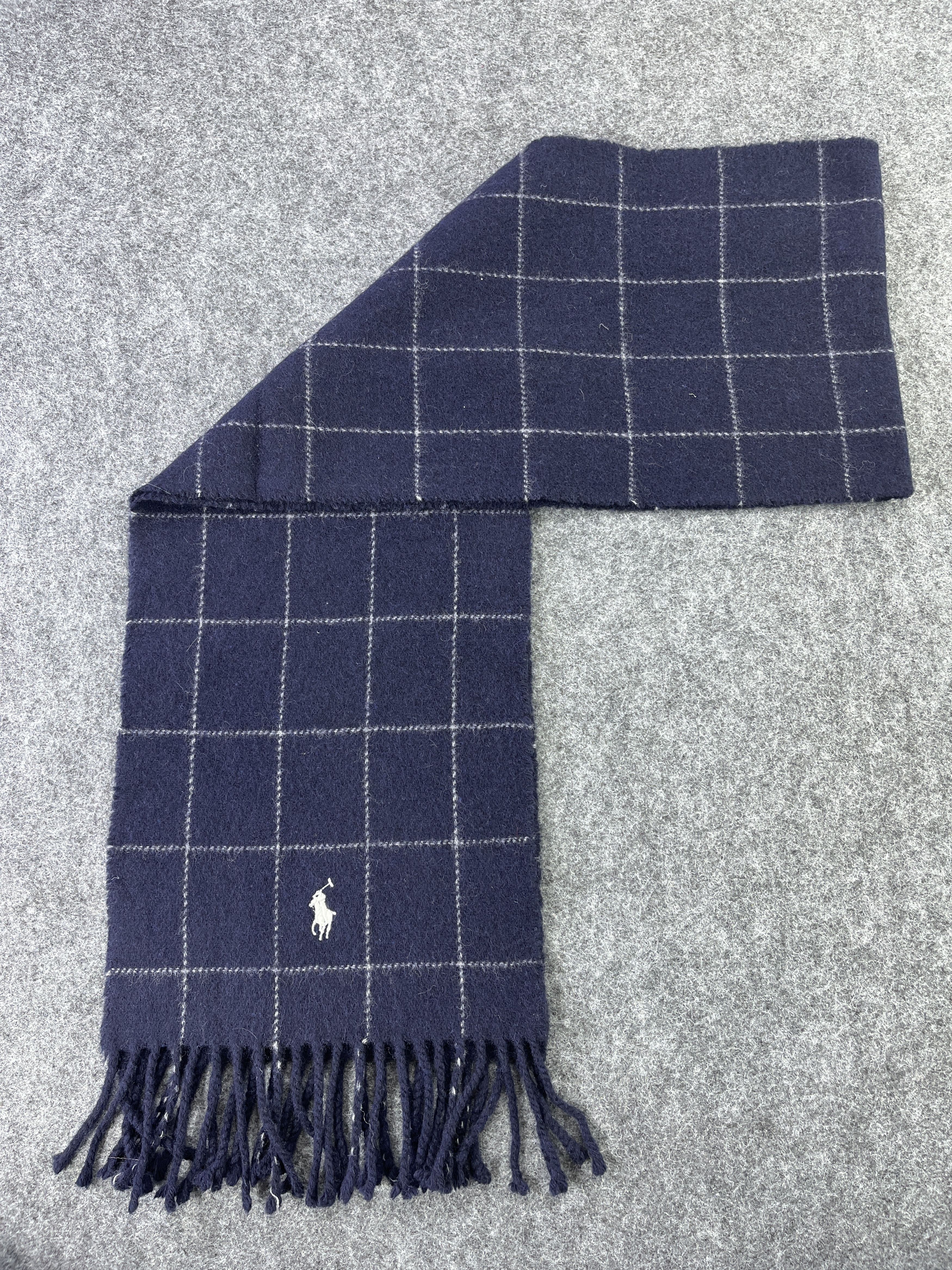 Polo Ralph Lauren × Vintage POLO RALPH LAUREN CHECKED SCARVES / MUFFLER / NECKWEAR T134 Size ONE SIZE - 3 Thumbnail