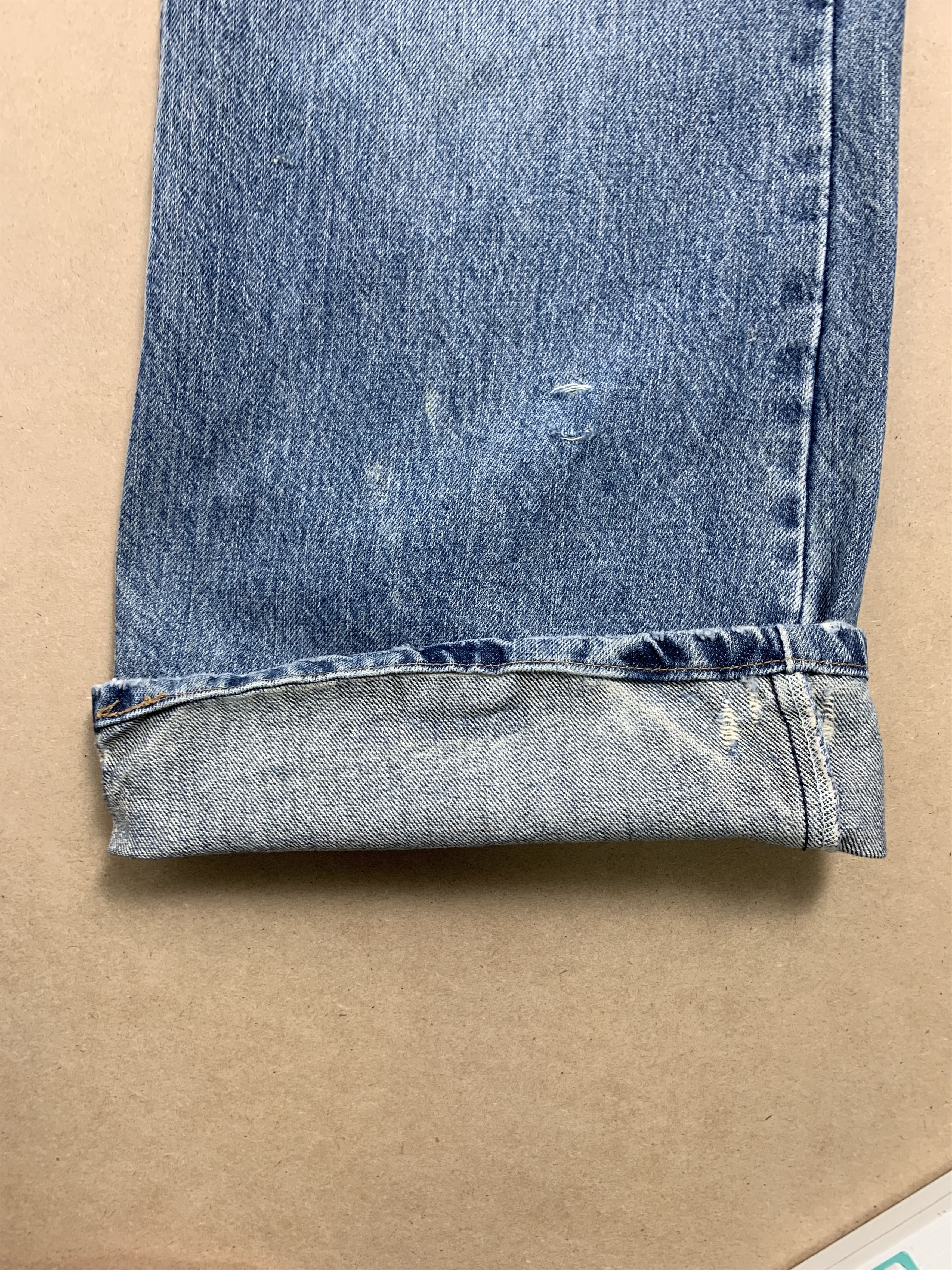 Levi's Vintage LEVIS 527 Flared Bootcut Distressed Jeans P0193 Size US 36 / EU 52 - 10 Thumbnail