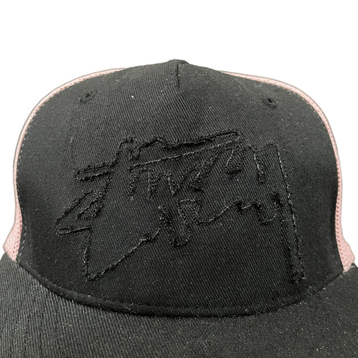 Stussy Stussy Headgear Flexfit Blackpink with black on black logo Size ONE SIZE - 3 Thumbnail