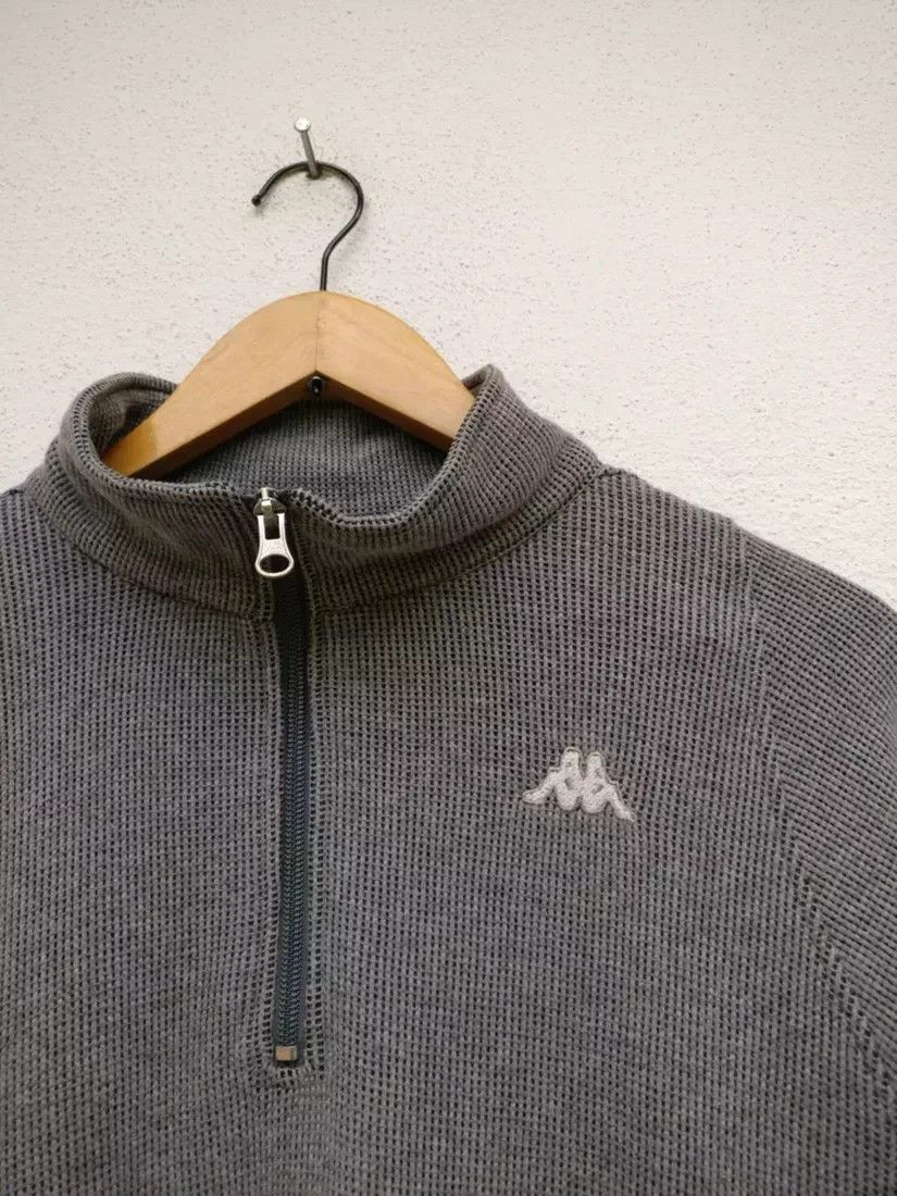 Kappa Vintage Kappa Turtleneck Sweatshirts Jumper Pullover Size US L / EU 52-54 / 3 - 3 Thumbnail