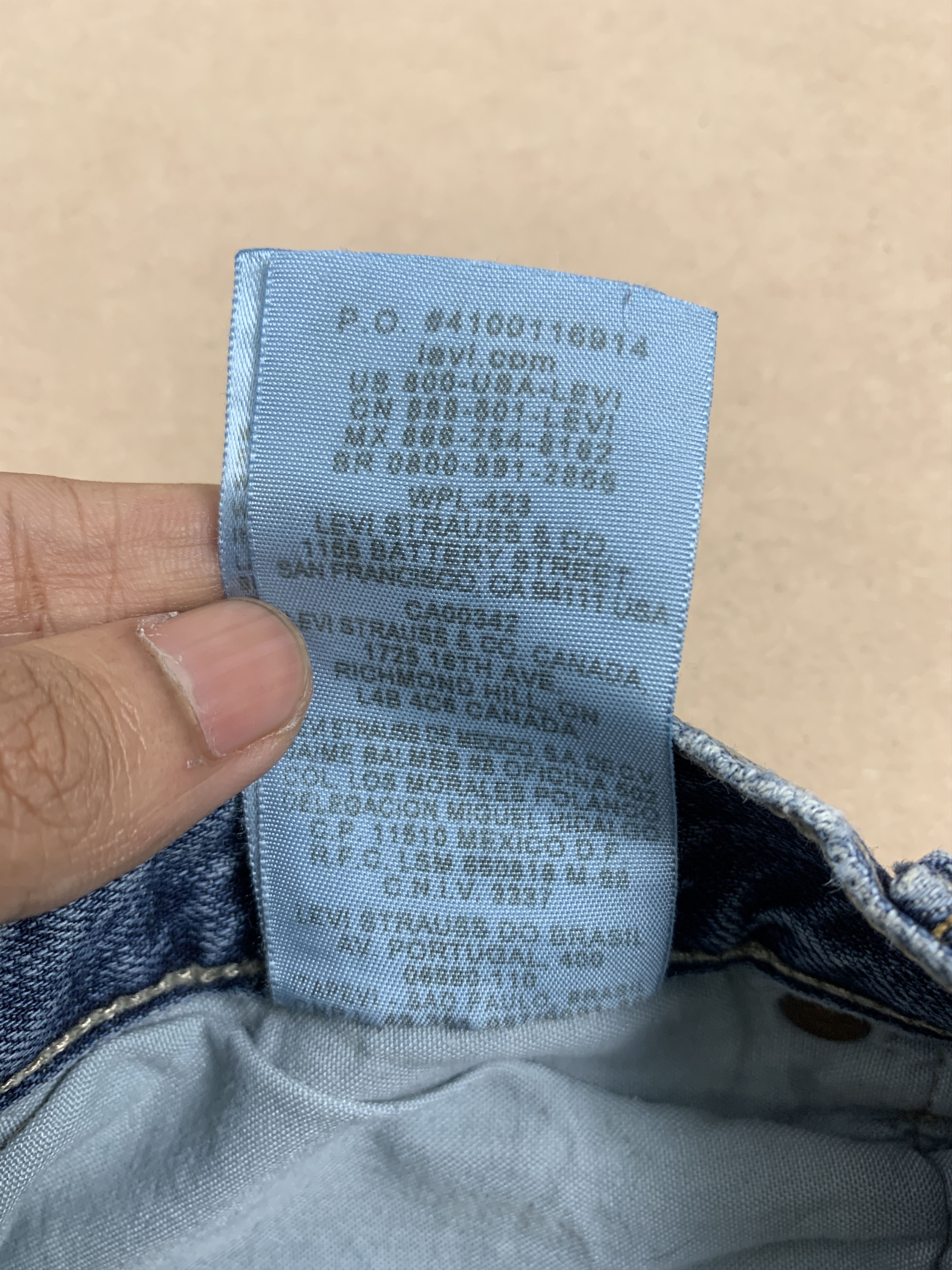 Levi's Vintage 90s Levis 501 Straight Cut Distressed Jeans P0260 Size US 34 / EU 50 - 17 Thumbnail