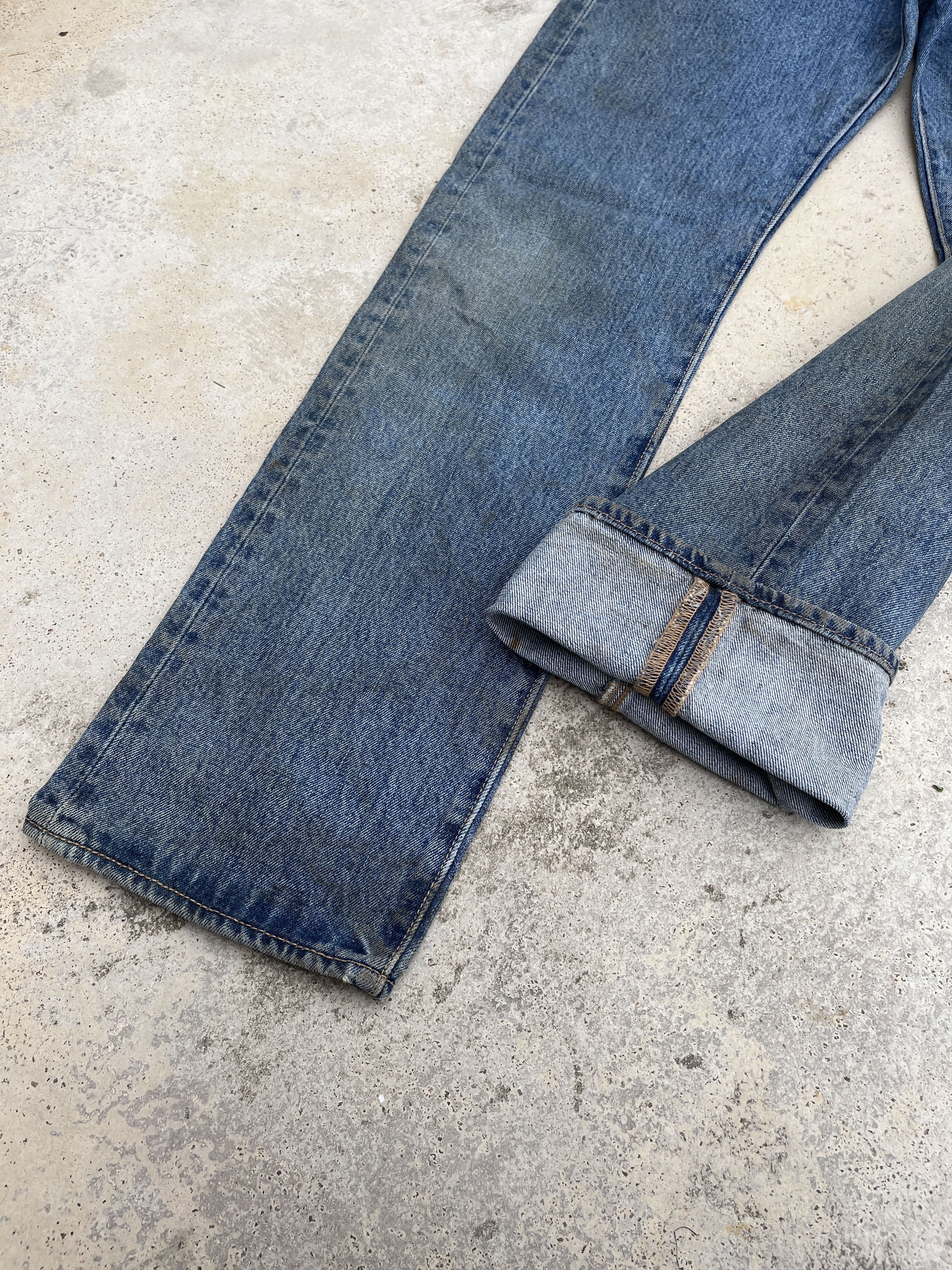 Levi's Vintage Levis 501 Distressed Jeans - J262 Size US 34 / EU 50 - 10 Thumbnail