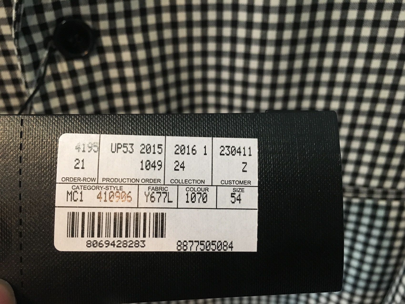 Hedi Slimane × Saint Laurent Paris SS'16 Gingham Blazer Size 42R - 5 Thumbnail
