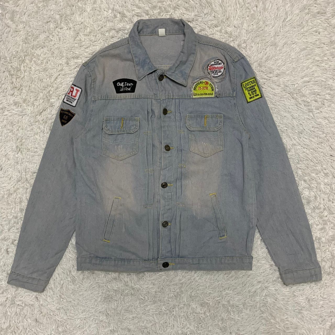 Japanese Brand Loster Dreamer fashion jeans jacket Size US M / EU 48-50 / 2 - 13 Thumbnail