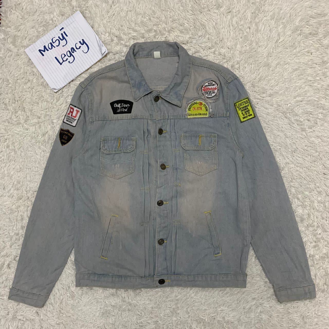 Japanese Brand Loster Dreamer fashion jeans jacket Size US M / EU 48-50 / 2 - 1 Thumbnail