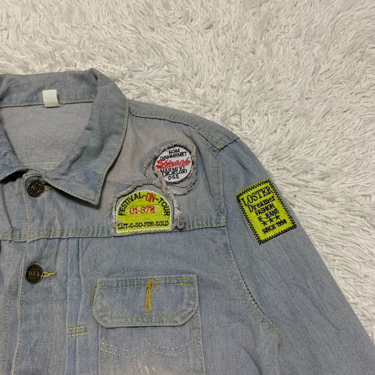 Japanese Brand Loster Dreamer fashion jeans jacket Size US M / EU 48-50 / 2 - 5 Thumbnail