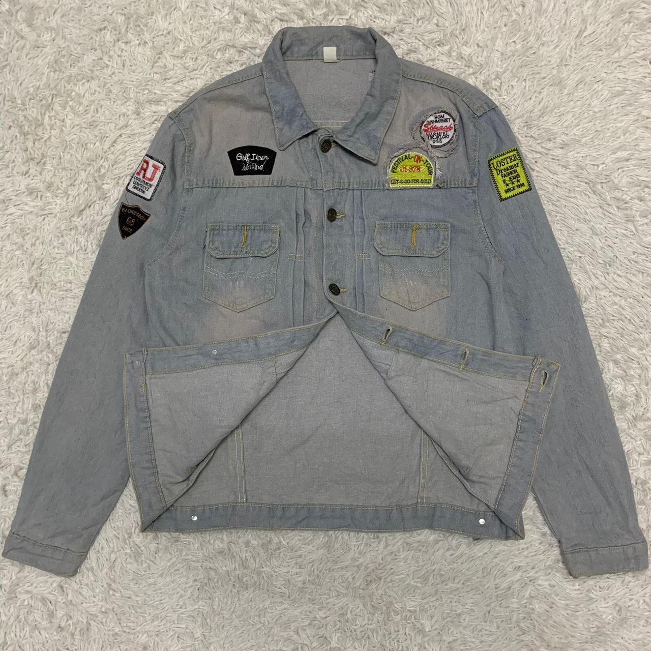 Japanese Brand Loster Dreamer fashion jeans jacket Size US M / EU 48-50 / 2 - 3 Thumbnail