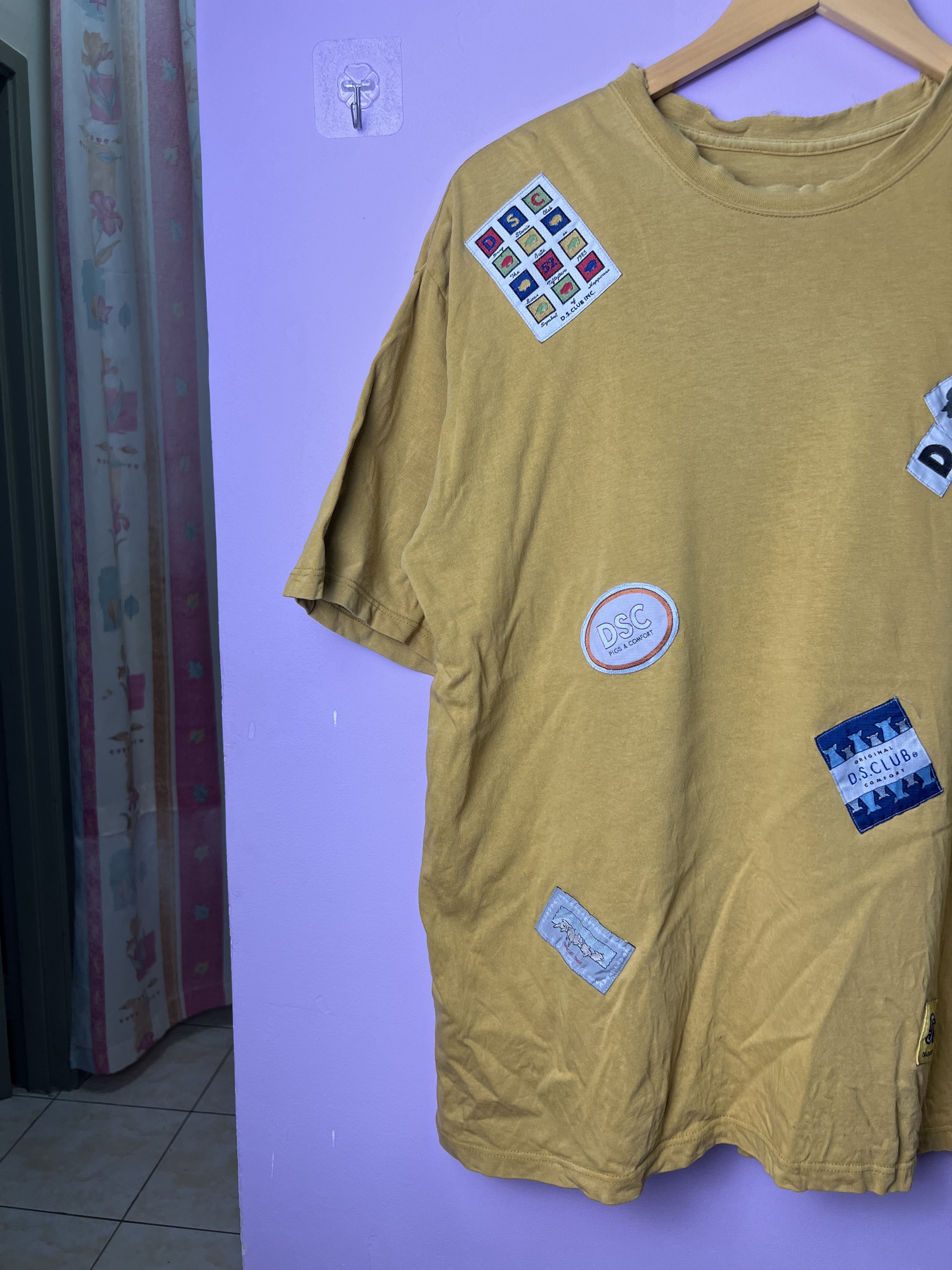 Japanese Brand 🔥Distressed Rare Drugs Store Club Patches Tees Size US M / EU 48-50 / 2 - 3 Thumbnail