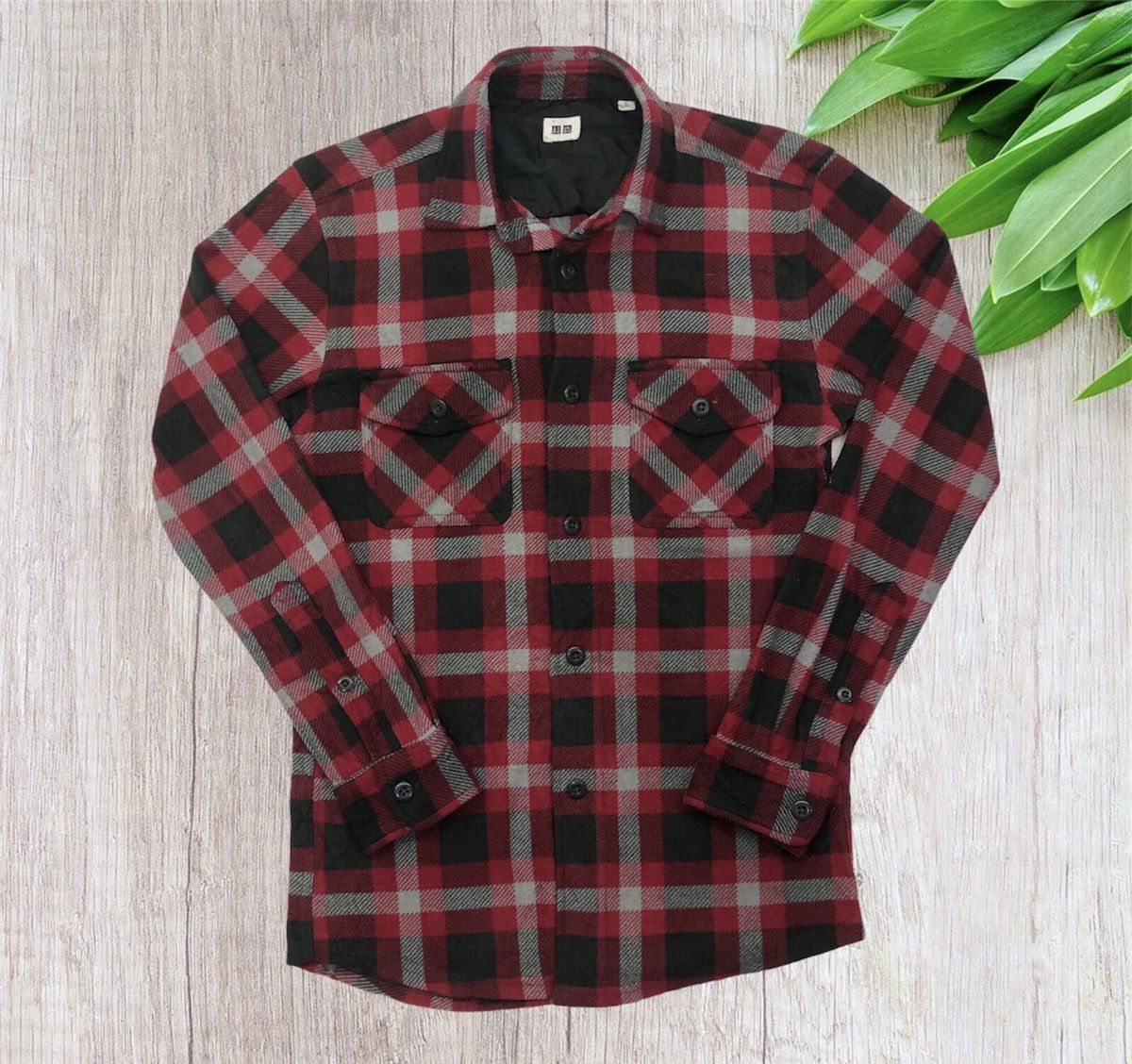 Flannel × Uniqlo Uniqlo Red Flannel 04-W Size US S / EU 44-46 / 1 - 6 Thumbnail