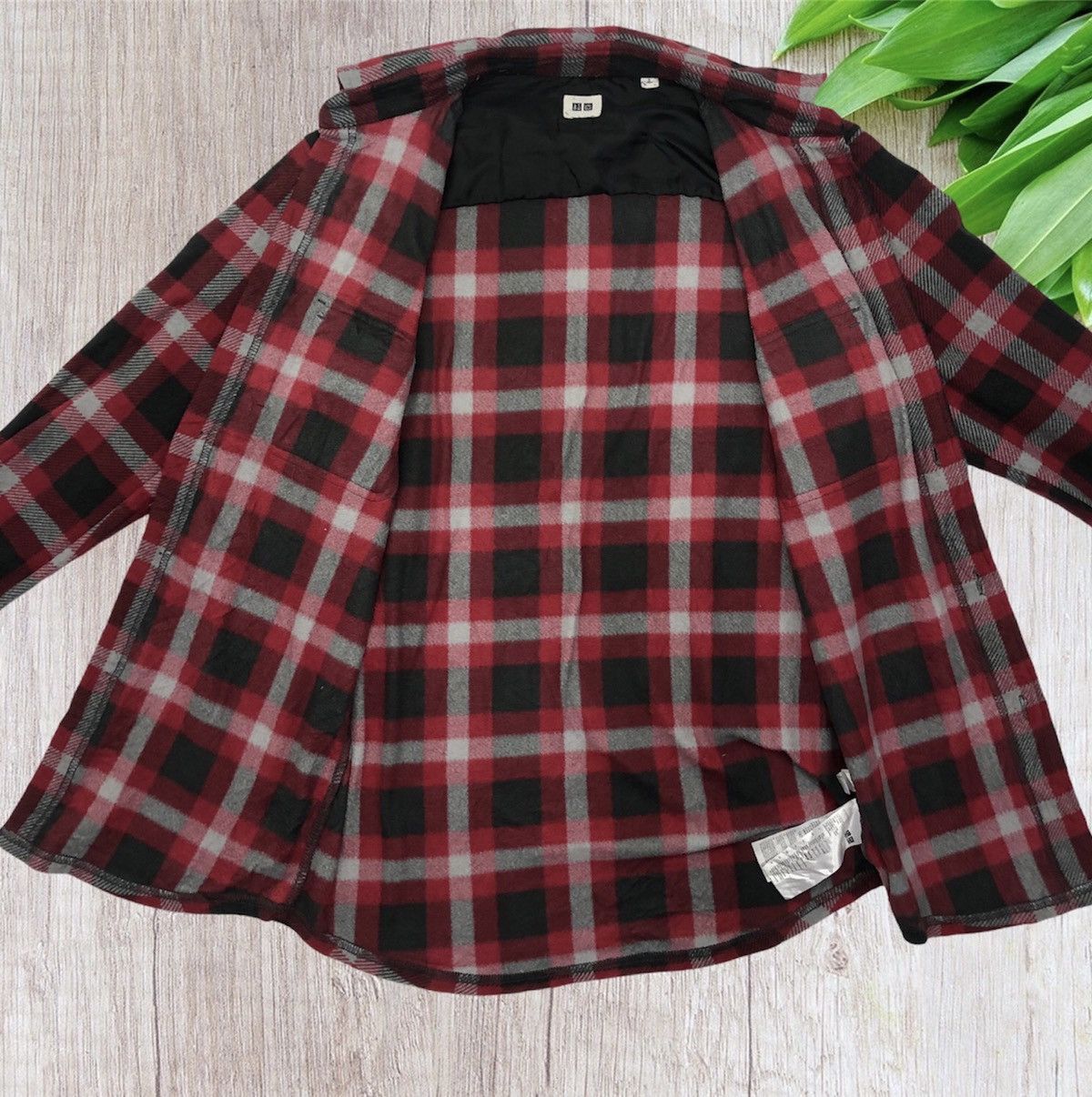Flannel × Uniqlo Uniqlo Red Flannel 04-W Size US S / EU 44-46 / 1 - 3 Thumbnail
