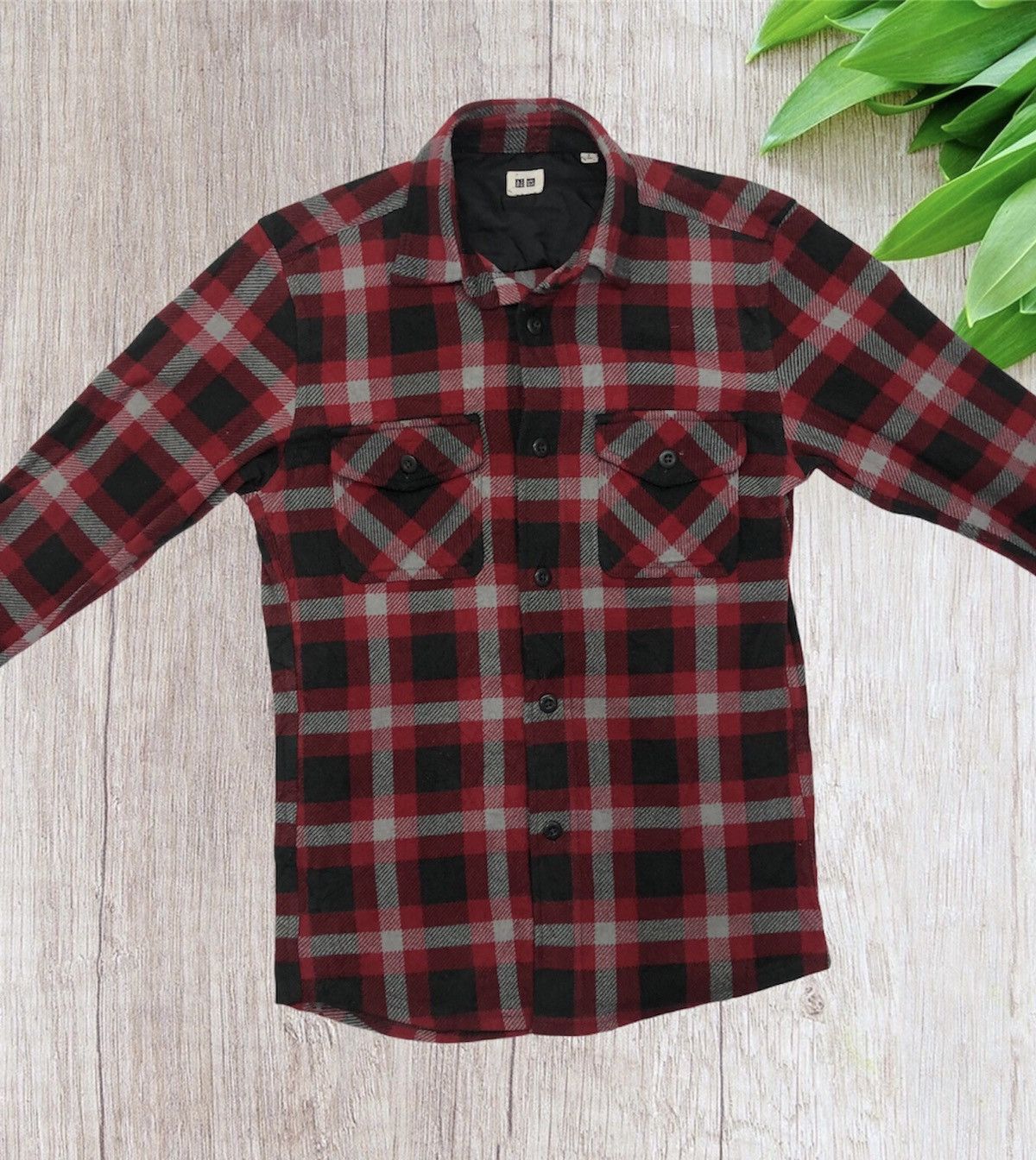 Flannel × Uniqlo Uniqlo Red Flannel 04-W Size US S / EU 44-46 / 1 - 5 Thumbnail