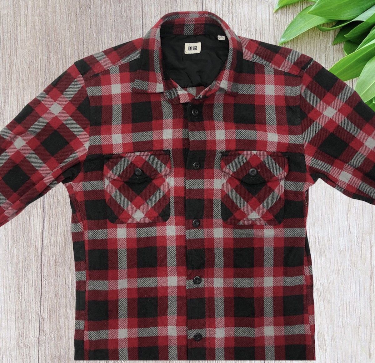 Flannel × Uniqlo Uniqlo Red Flannel 04-W Size US S / EU 44-46 / 1 - 4 Thumbnail