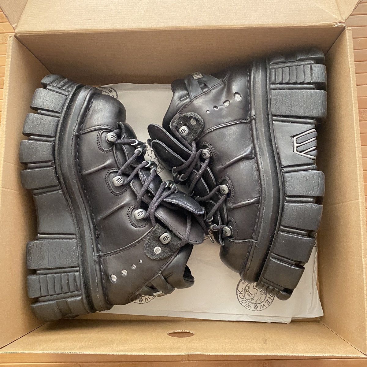 New Rock new rock ankle boots | Grailed