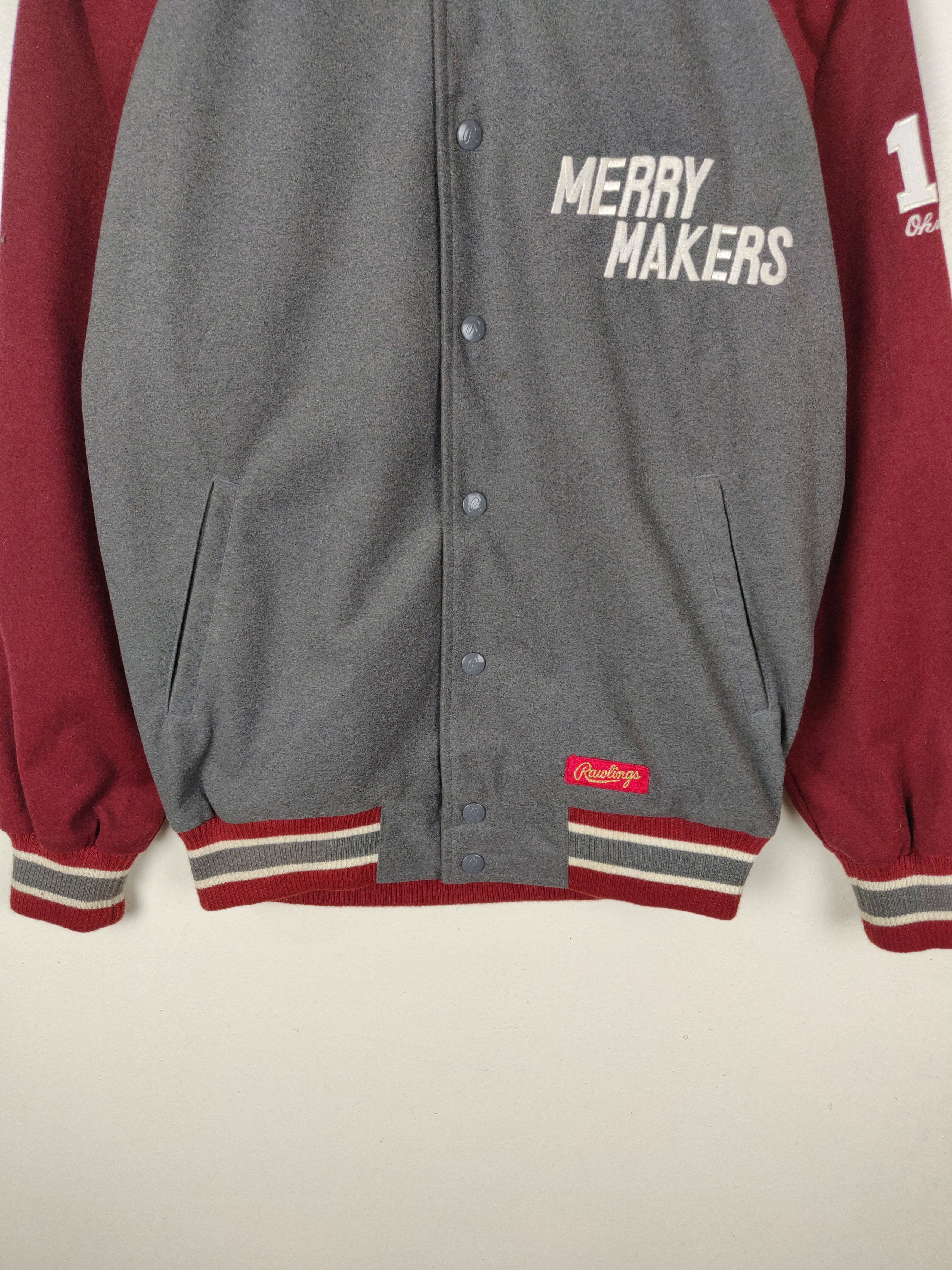 Asics Vintage Easy Order Mfg by Asics Wool Varsity Jacket Size US L / EU 52-54 / 3 - 7 Thumbnail