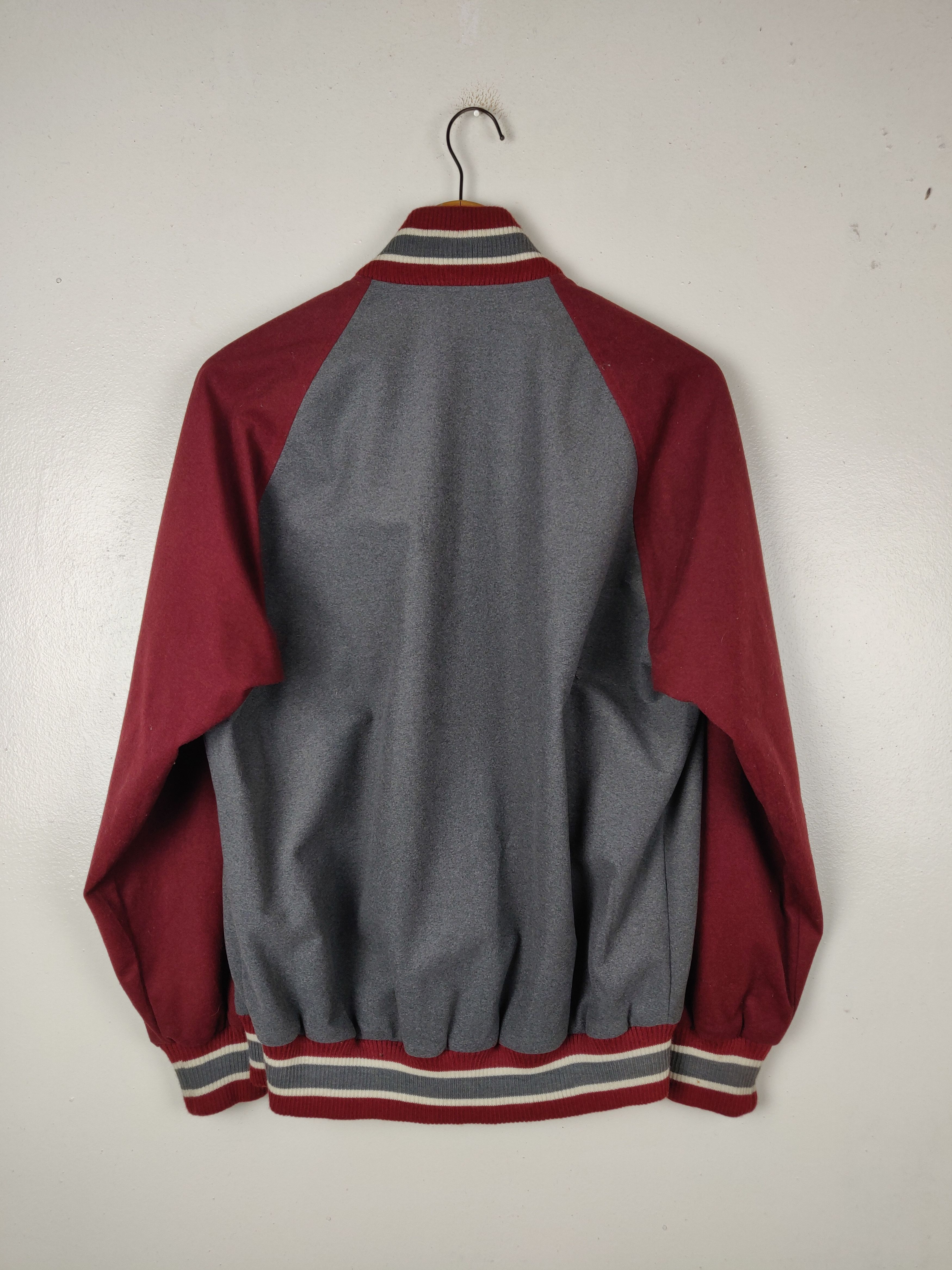 Asics Vintage Easy Order Mfg by Asics Wool Varsity Jacket Size US L / EU 52-54 / 3 - 9 Thumbnail