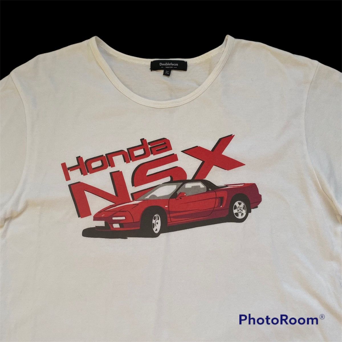 Honda Vintage Sport Car Honda NSX Car Photo Tees Size US M / EU 48-50 / 2 - 2 Thumbnail