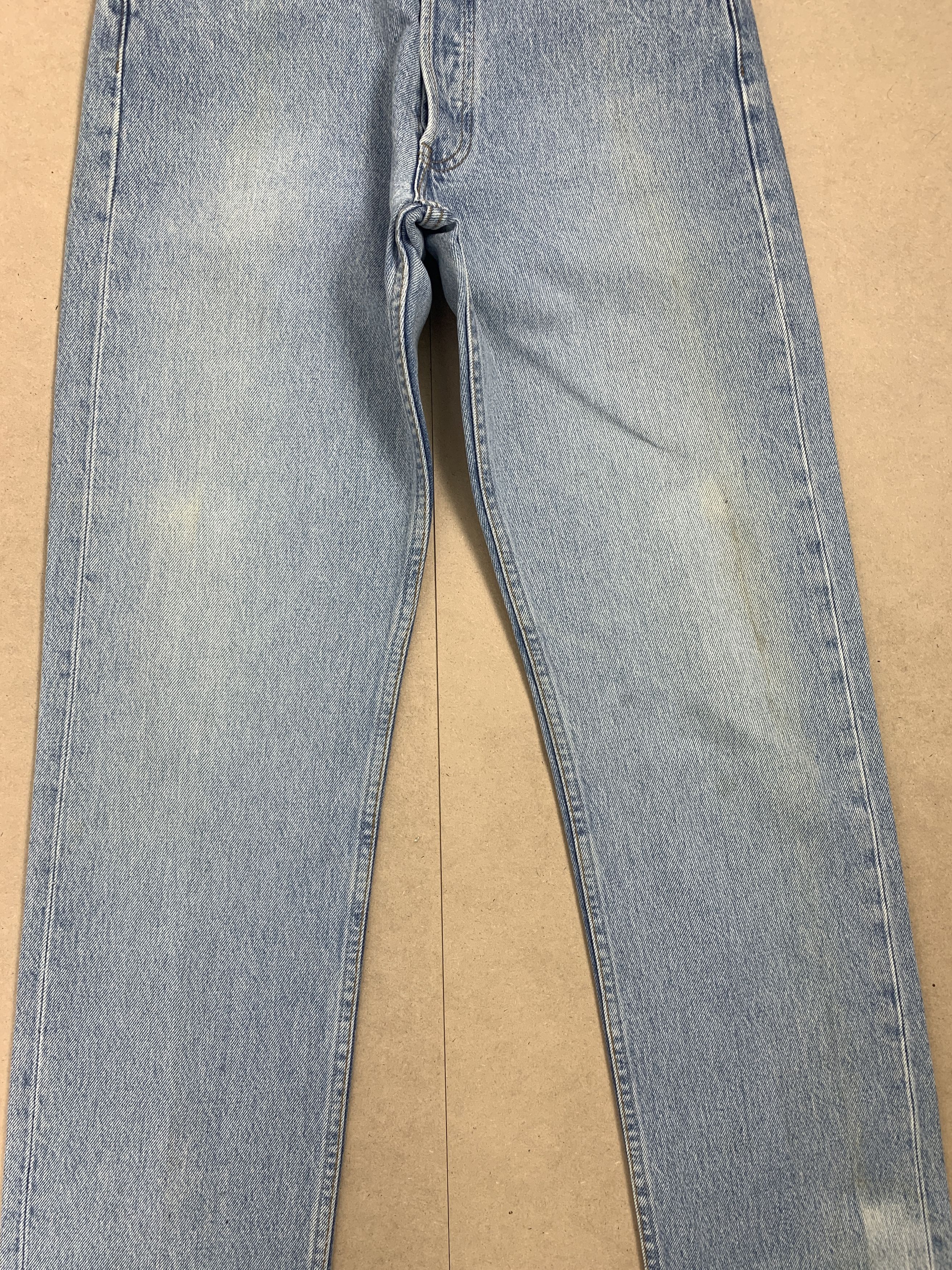Levi's Vintage 90s Levis 501 Straight Cut Stone Wash Jeans P0223 Size US 28 / EU 44 - 3 Thumbnail