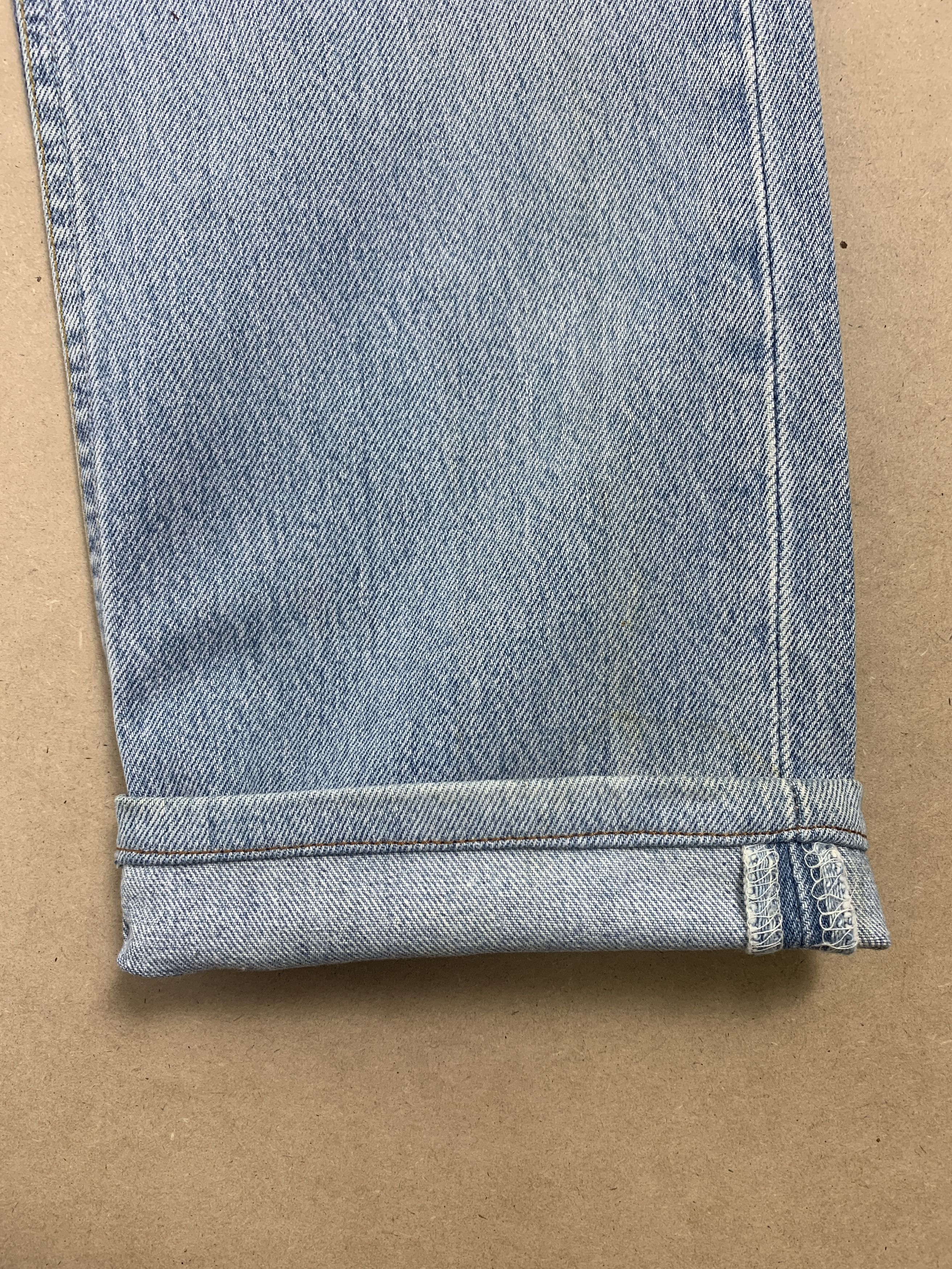 Levi's Vintage 90s Levis 501 Straight Cut Stone Wash Jeans P0223 Size US 28 / EU 44 - 5 Thumbnail