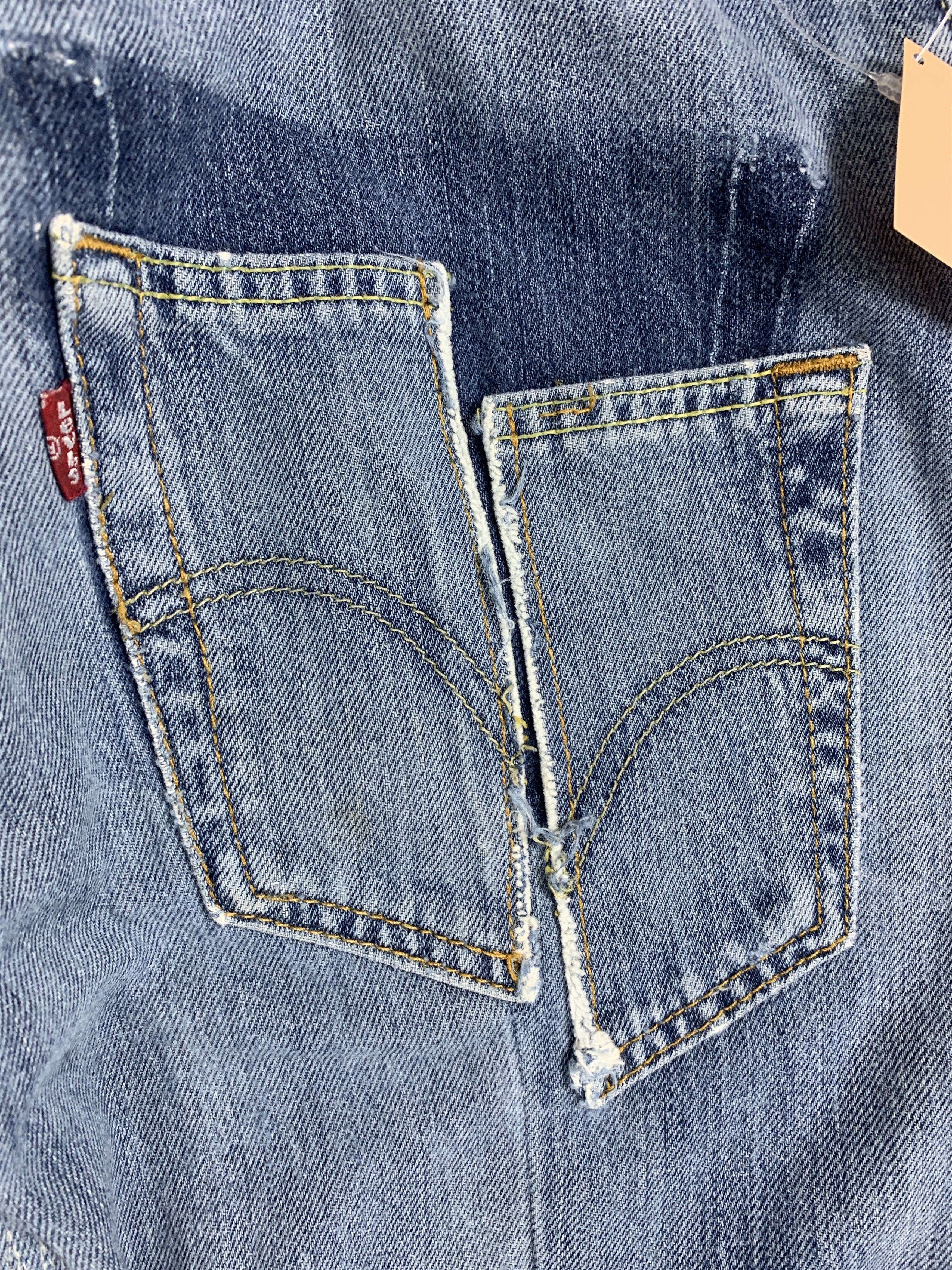 Levi's × Vintage Vintage Levi's 501 Distresse Blue Jeans Size US 29 - 17 Thumbnail