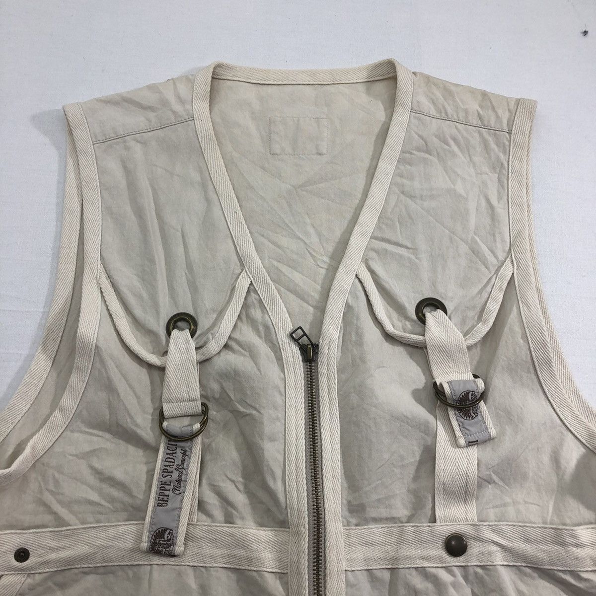 Japanese Brand Japanese Beppe Spadacini Utility Multipocket Vest Size US L / EU 52-54 / 3 - 11 Thumbnail
