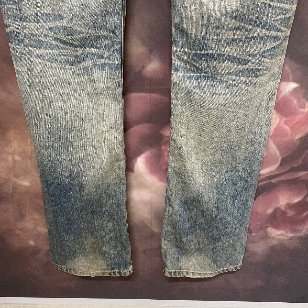 Japanese Brand × Vintage Vintage Japanese Edwin 505 Mud Washed Denim Bush Pants Size US 34 / EU 50 - 7 Thumbnail