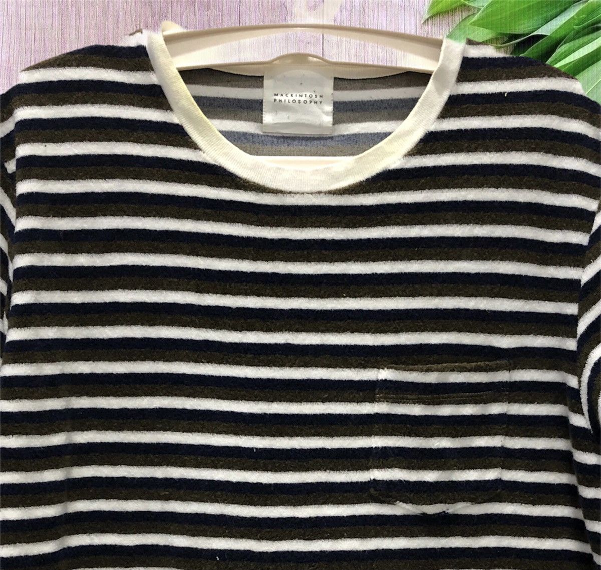 Mackintosh × Vintage Vintage Mackintosh Suede Crew Neck Tshirt Size US M / EU 48-50 / 2 - 2 Thumbnail