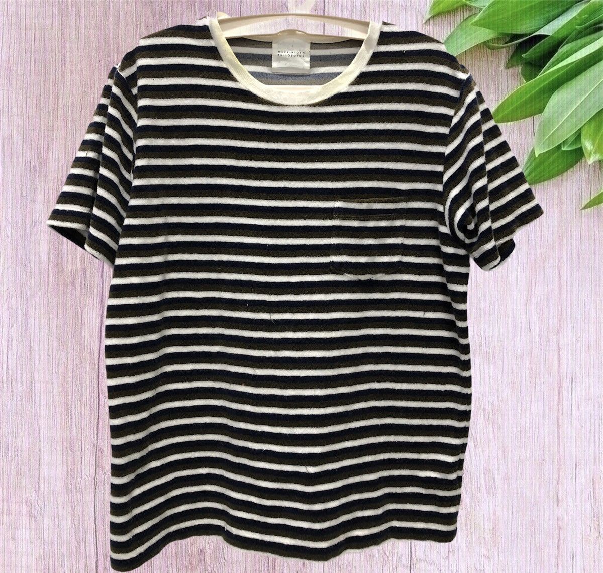 Mackintosh × Vintage Vintage Mackintosh Suede Crew Neck Tshirt Size US M / EU 48-50 / 2 - 1 Thumbnail