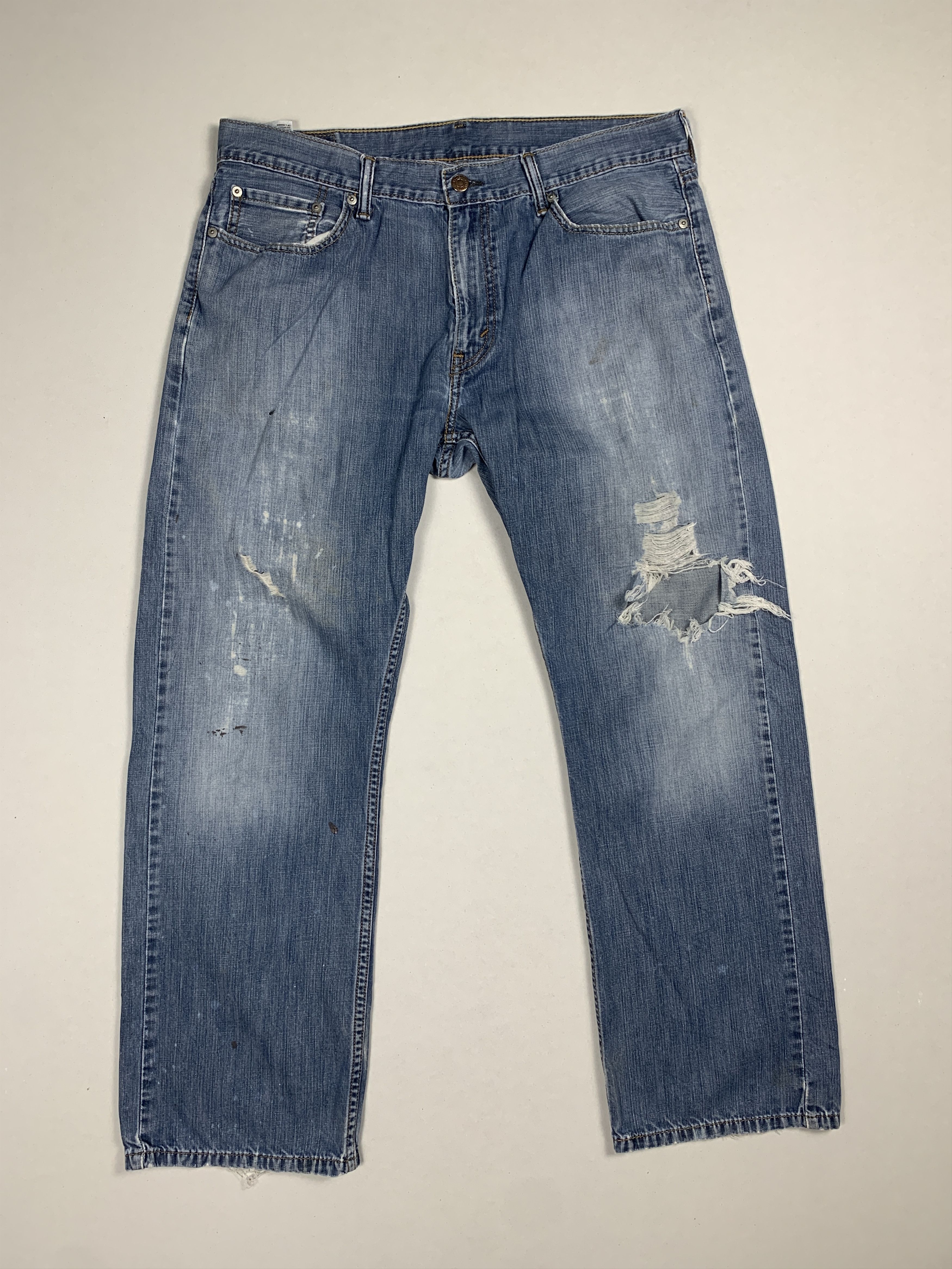 Levi's Vintage Levis 514 Blue Denim Jeans Size US 36 / EU 52 - 1 Thumbnail