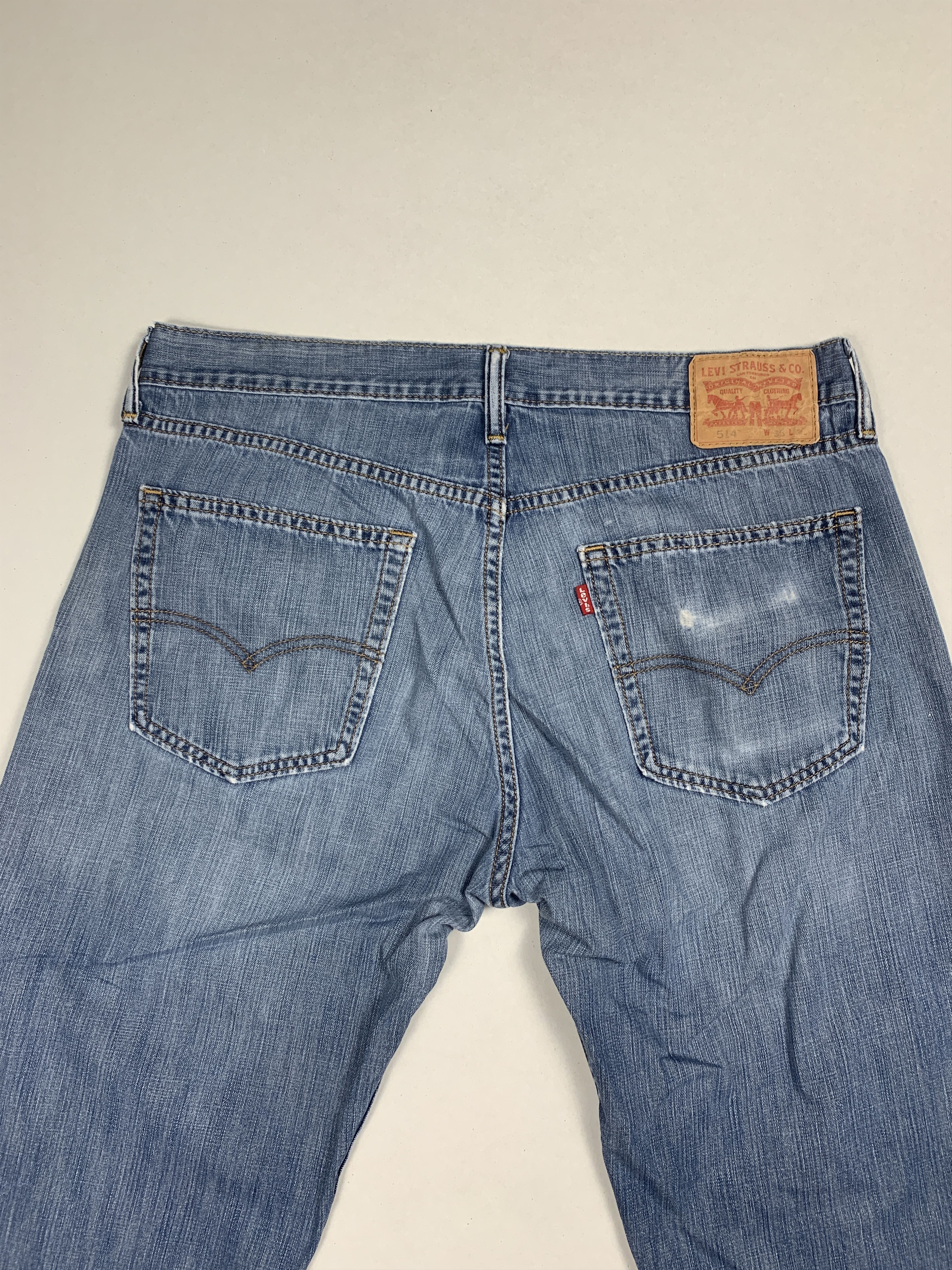 Levi's Vintage Levis 514 Blue Denim Jeans Size US 36 / EU 52 - 22 Thumbnail