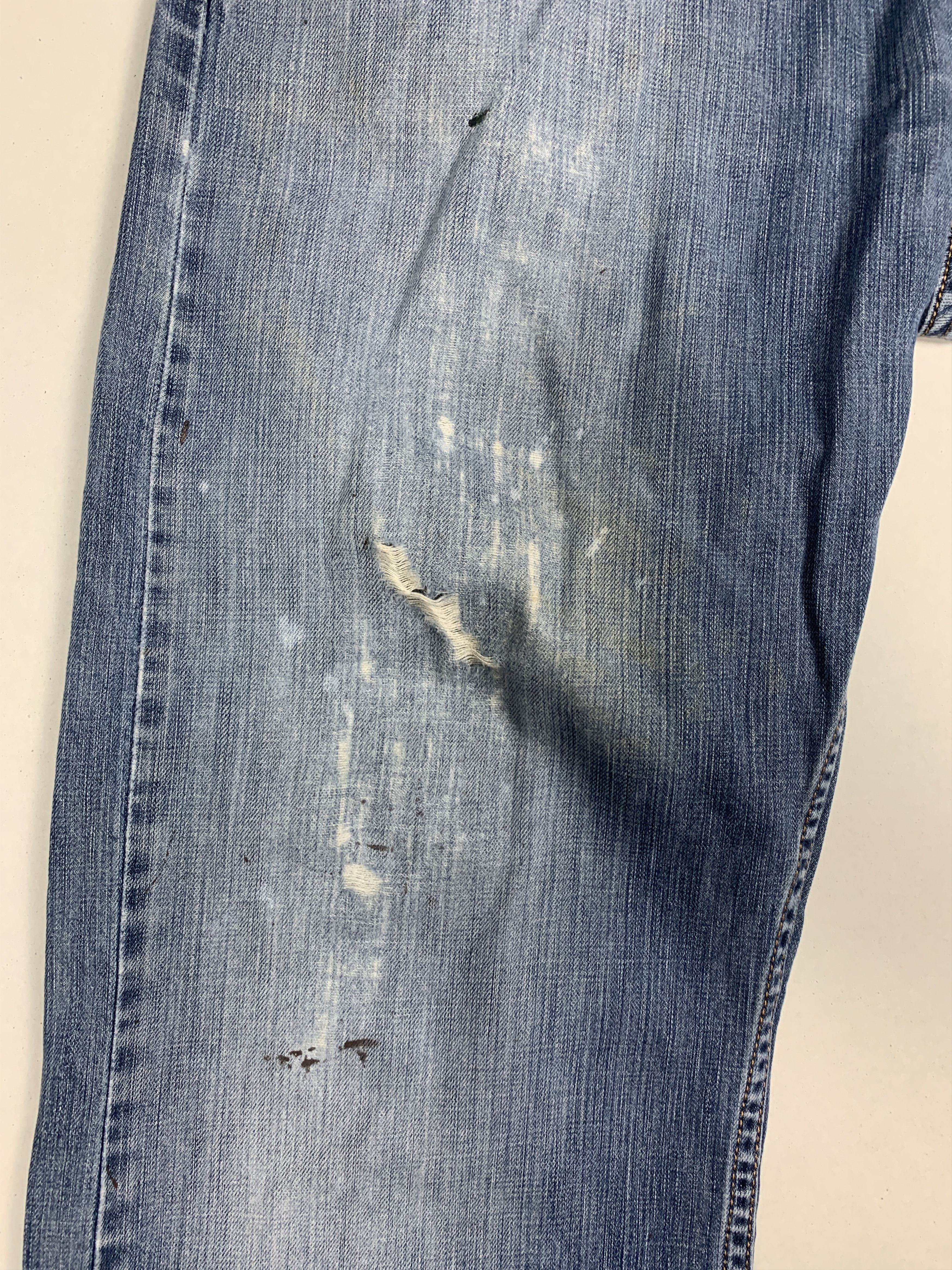 Levi's Vintage Levis 514 Blue Denim Jeans Size US 36 / EU 52 - 5 Thumbnail
