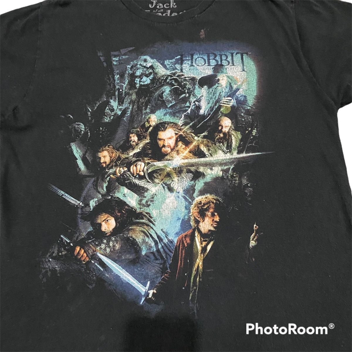 Vintage Vintage Movie The Hobbit Full Character Tees Size US M / EU 48-50 / 2 - 4 Thumbnail